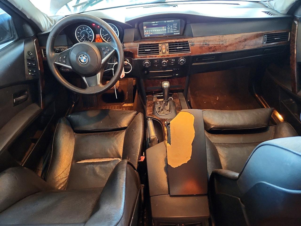 2007 Bmw 525 I Серый vin: WBANE53537CY04441