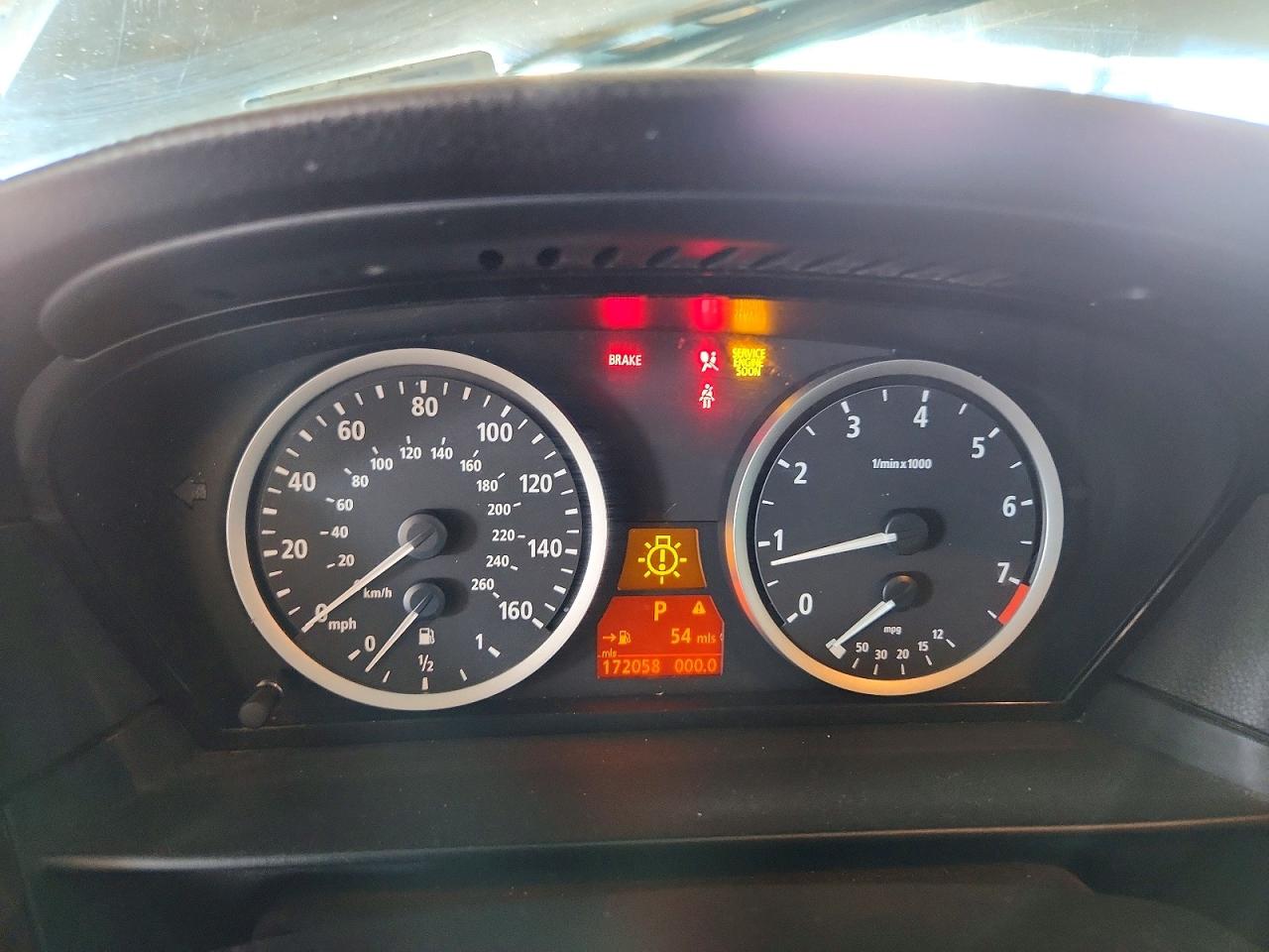 2007 Bmw 525 I Серый vin: WBANE53537CY04441