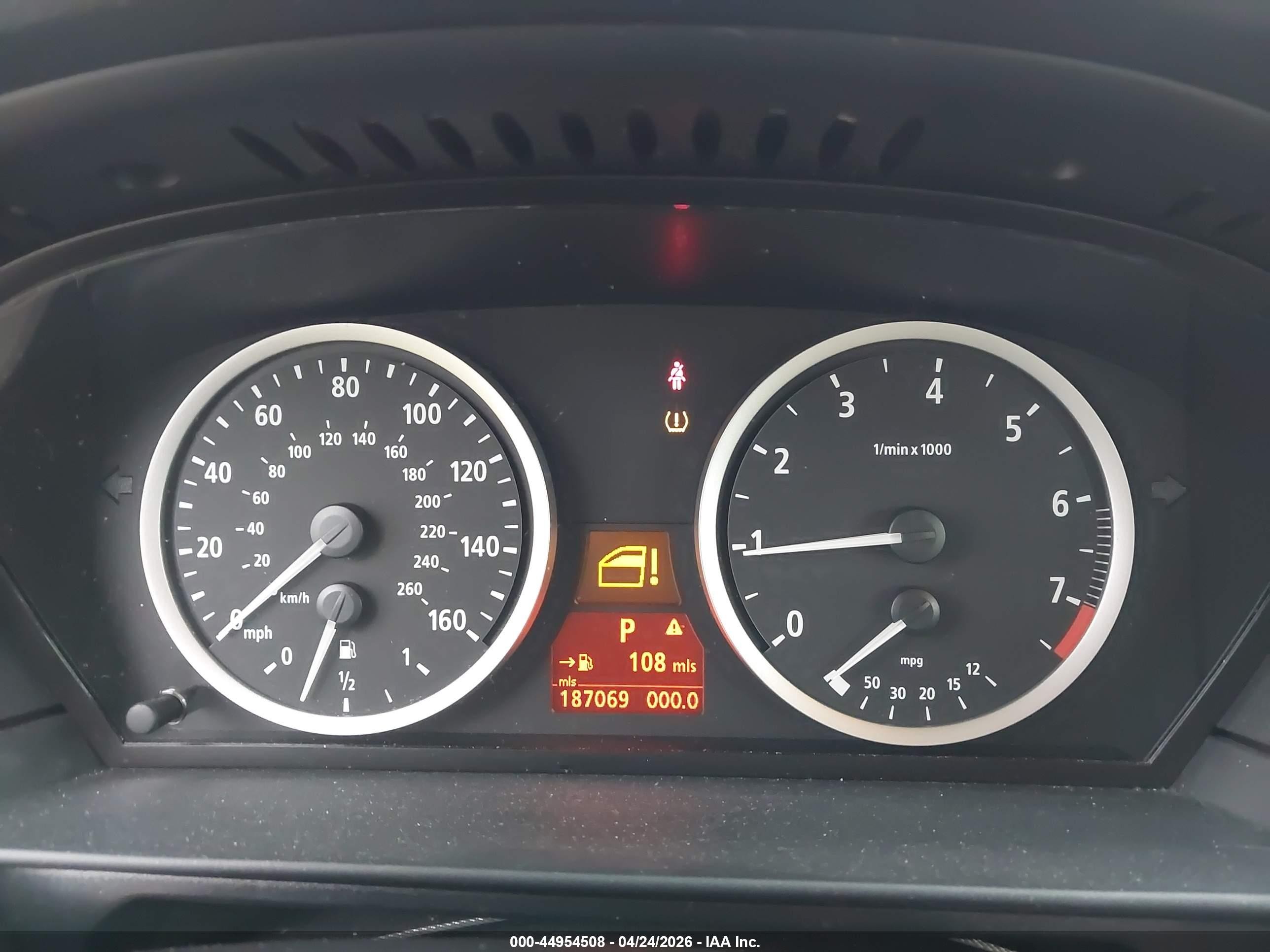 2007 Bmw 525i Blue vin: WBANE53547CW66280