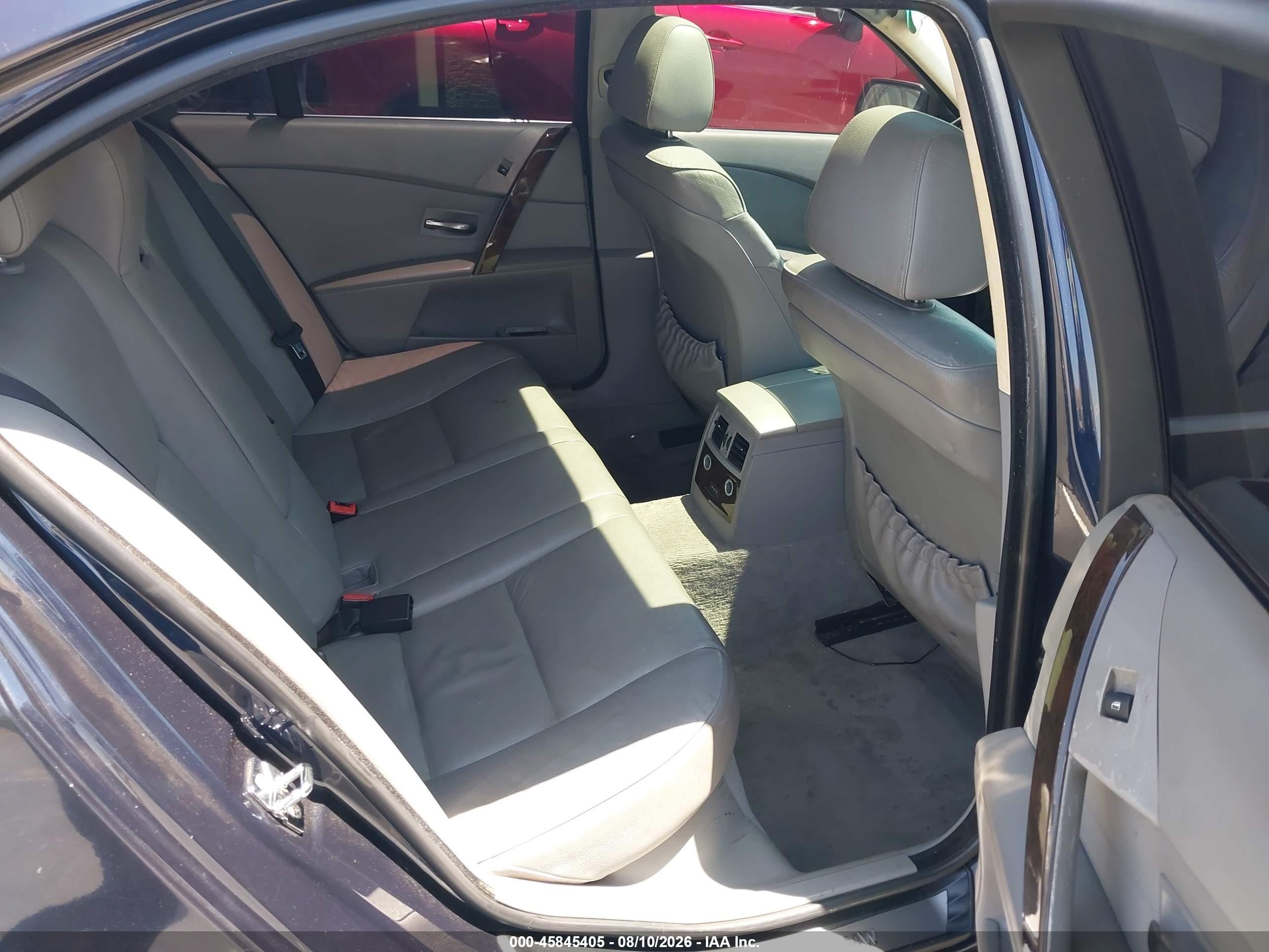 2007 Bmw 525i   Blue vin: WBANE53557CW59760