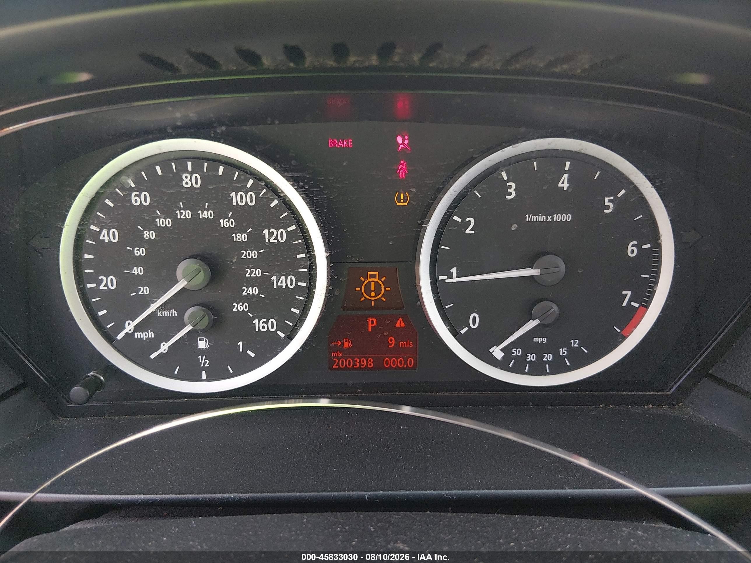 2007 Bmw 525i   Gray vin: WBANE53557CY05817