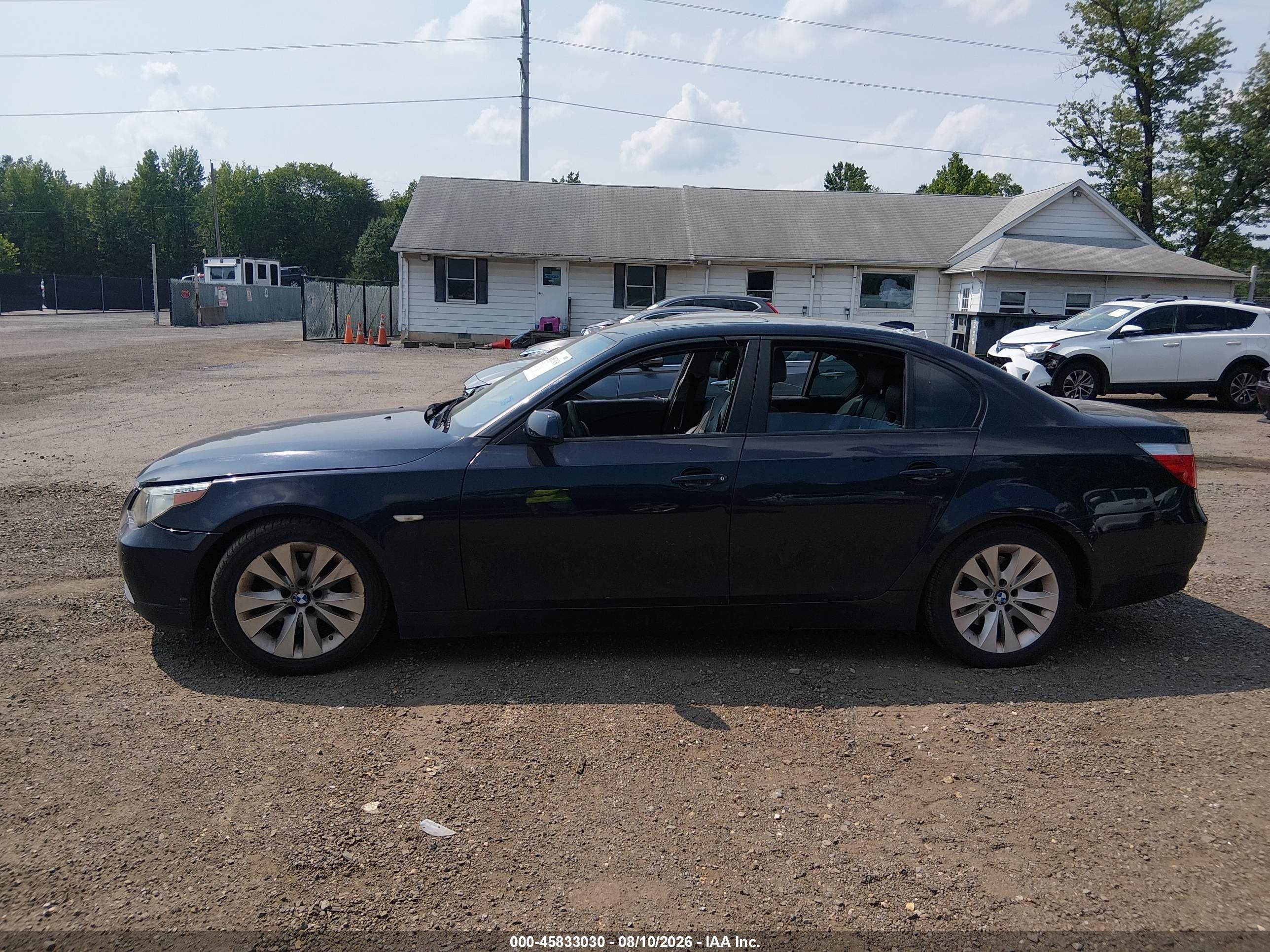 2007 Bmw 525i   Gray vin: WBANE53557CY05817