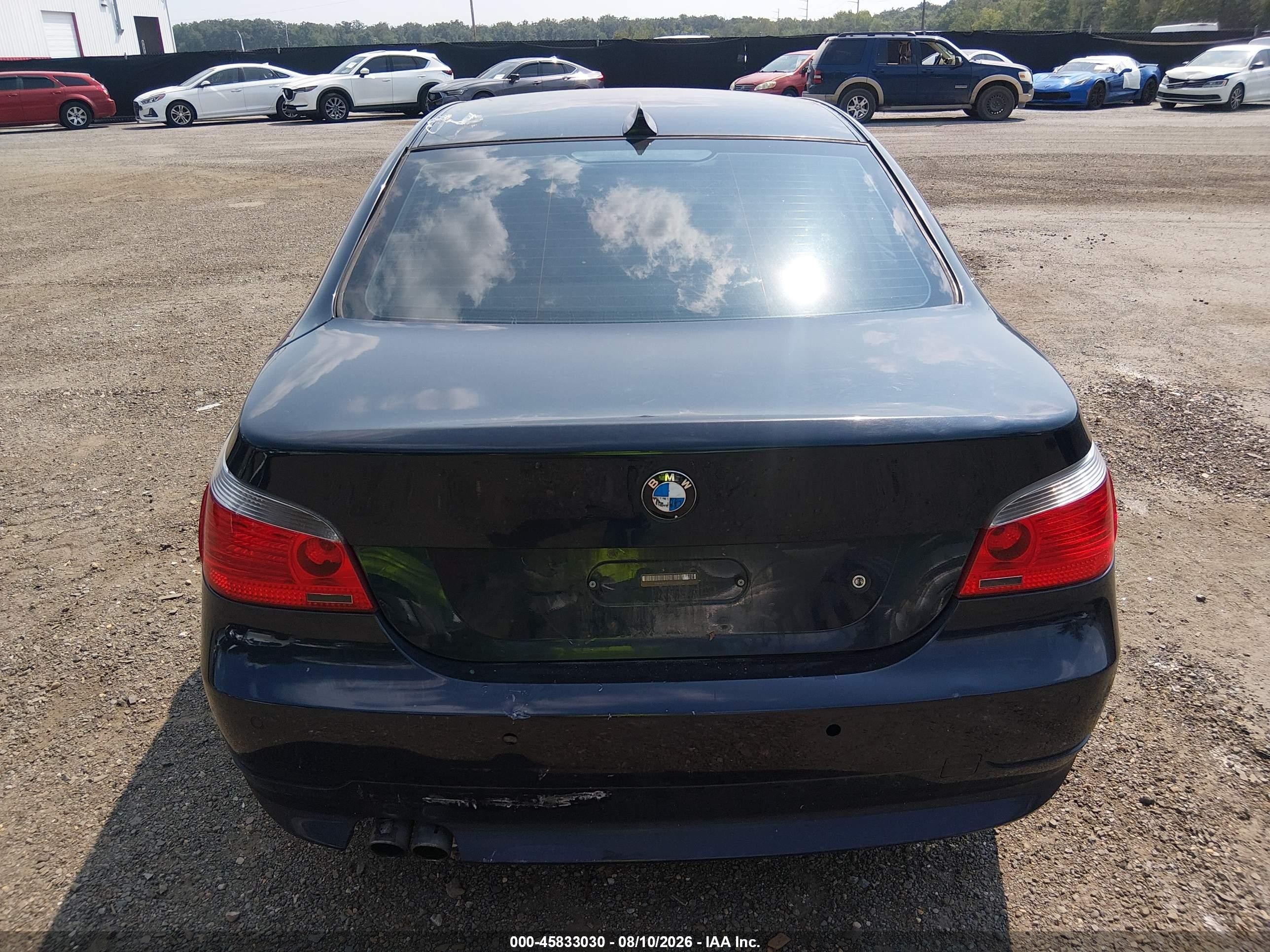 2007 Bmw 525i   Gray vin: WBANE53557CY05817