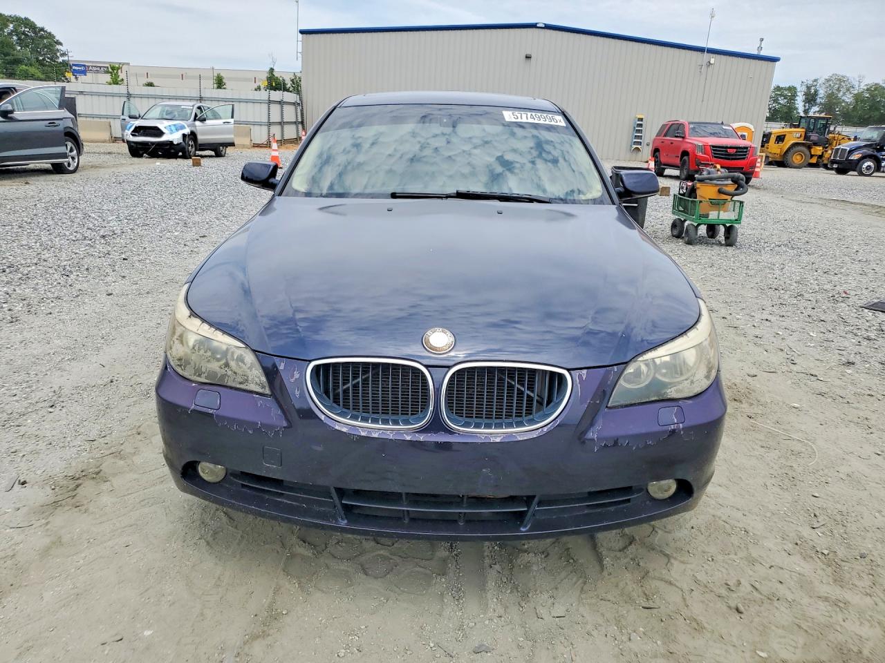 2006 Bmw 525 I Blue vin: WBANE53566CK84783