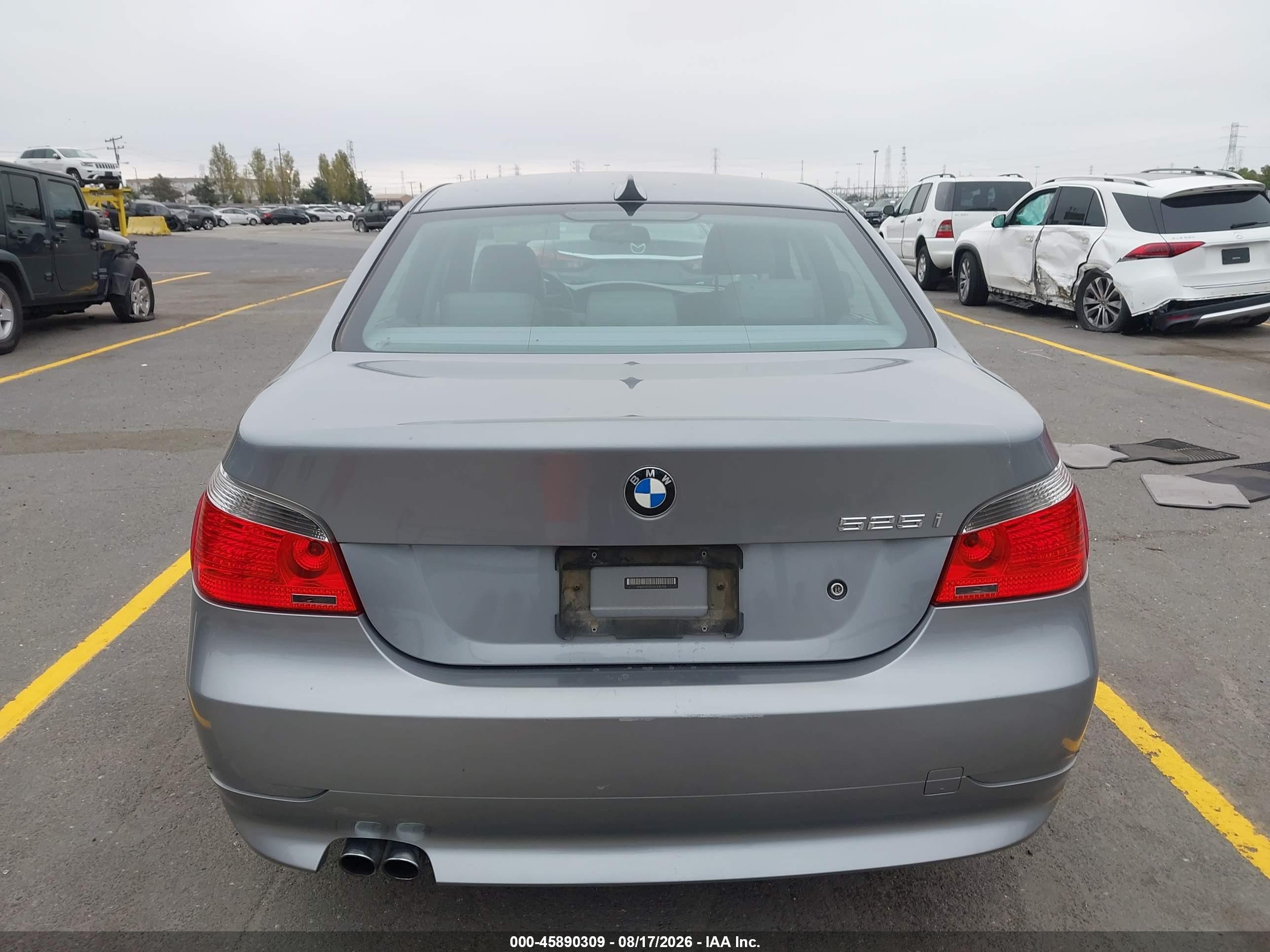 2006 Bmw 525i   Gray vin: WBANE53576CK84758
