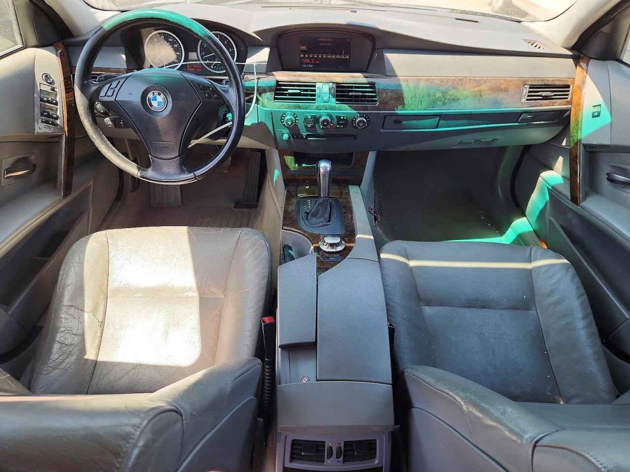2006 Bmw 525 I Gray vin: WBANE53586CK83800
