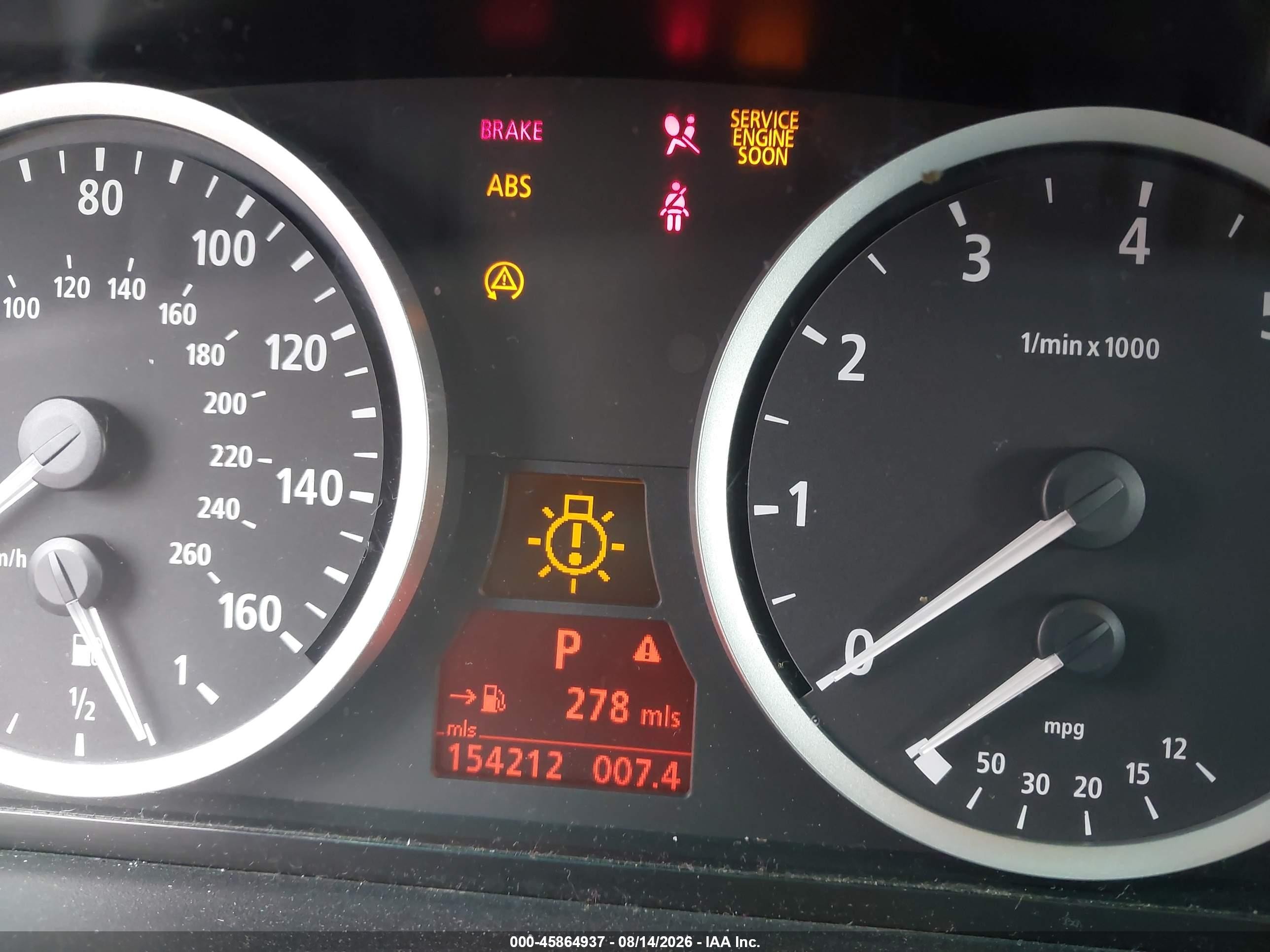 2007 Bmw 530i   Черный vin: WBANE73507CM50616
