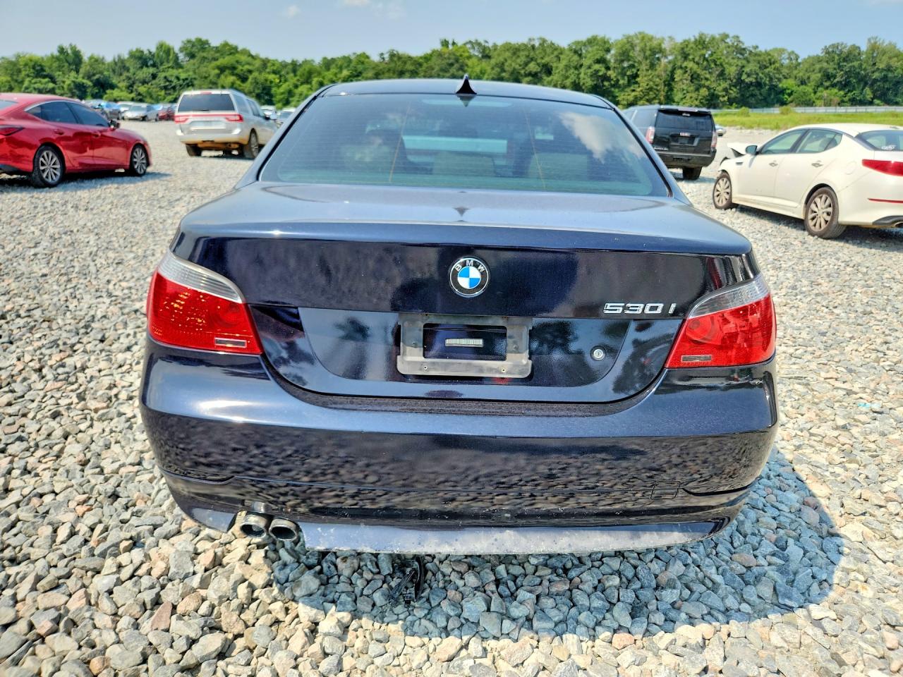 2007 Bmw 530 I Blue vin: WBANE73507CM50891