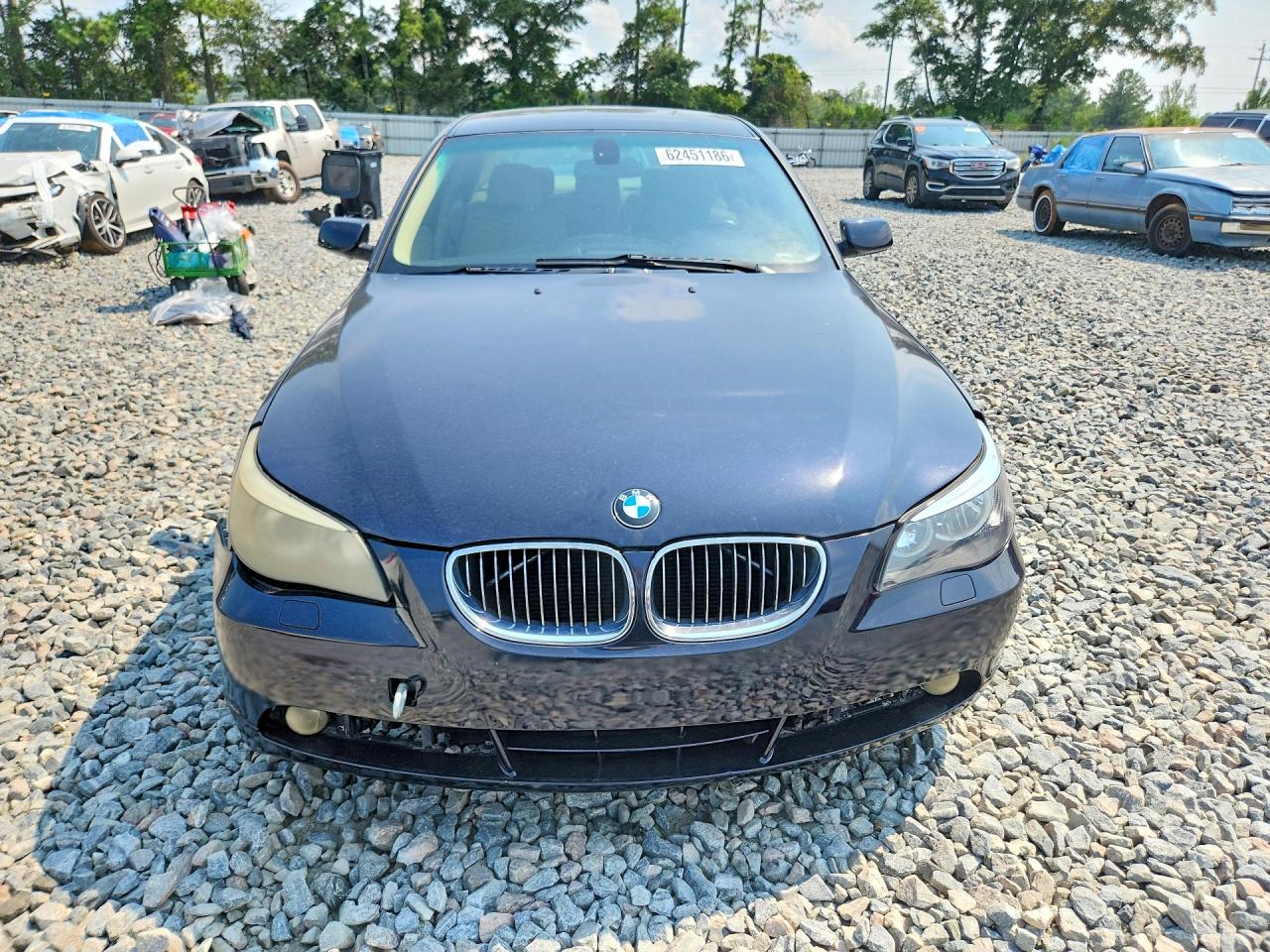 2007 Bmw 530 I Blue vin: WBANE73507CM50891