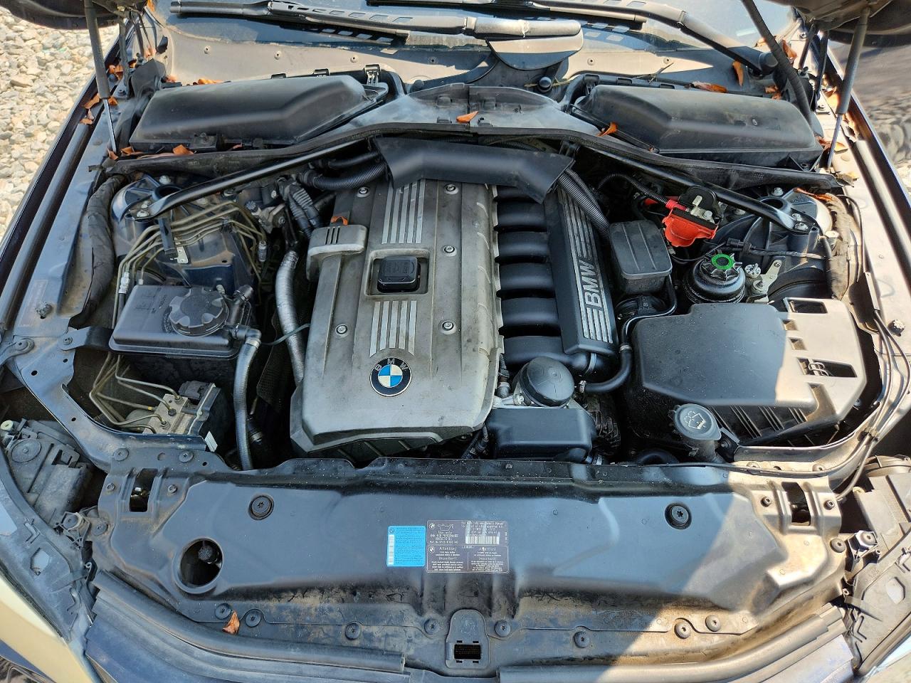 2007 Bmw 530 I Blue vin: WBANE73507CM50891
