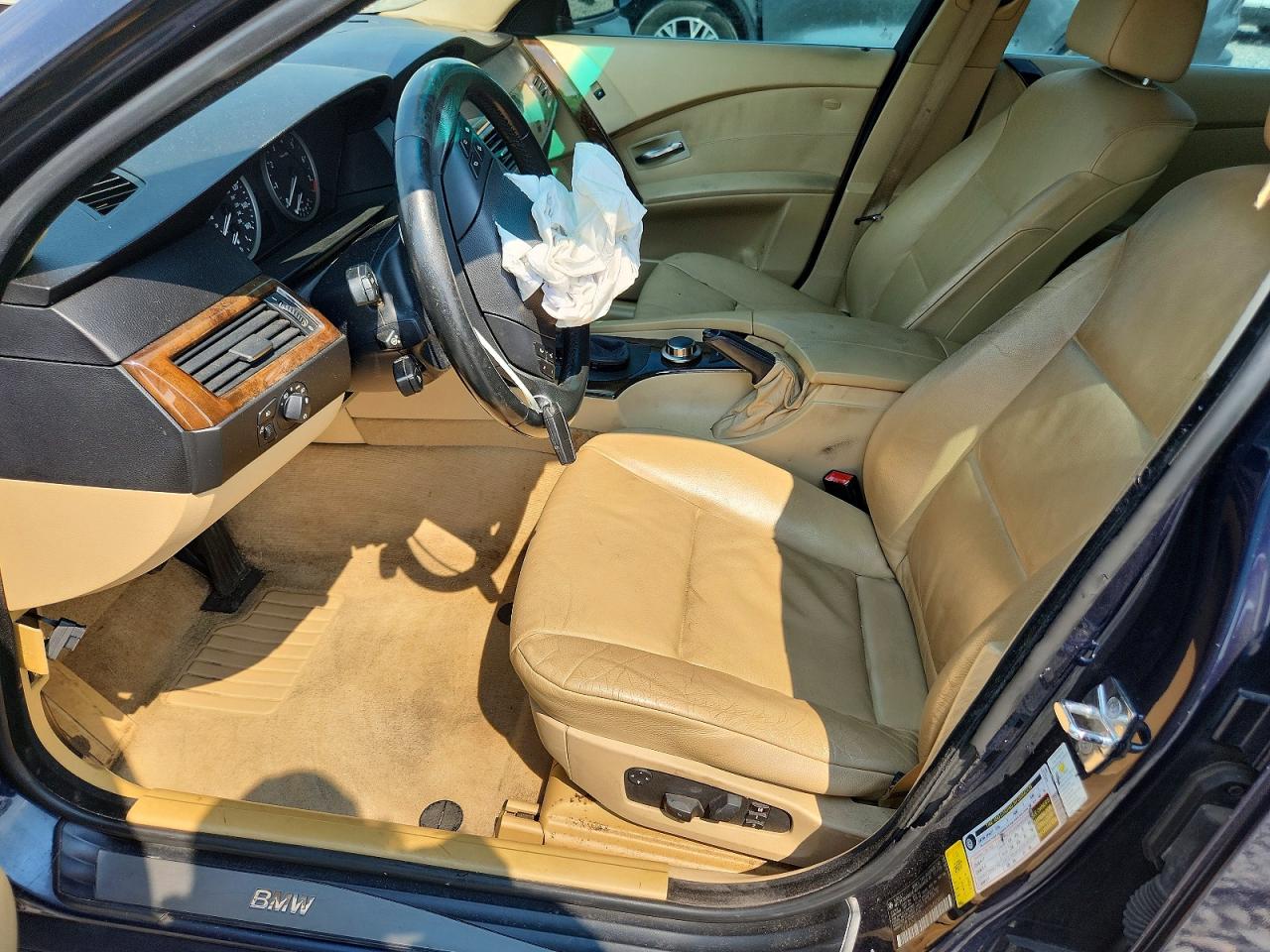 2007 Bmw 530 I Blue vin: WBANE73507CM50891