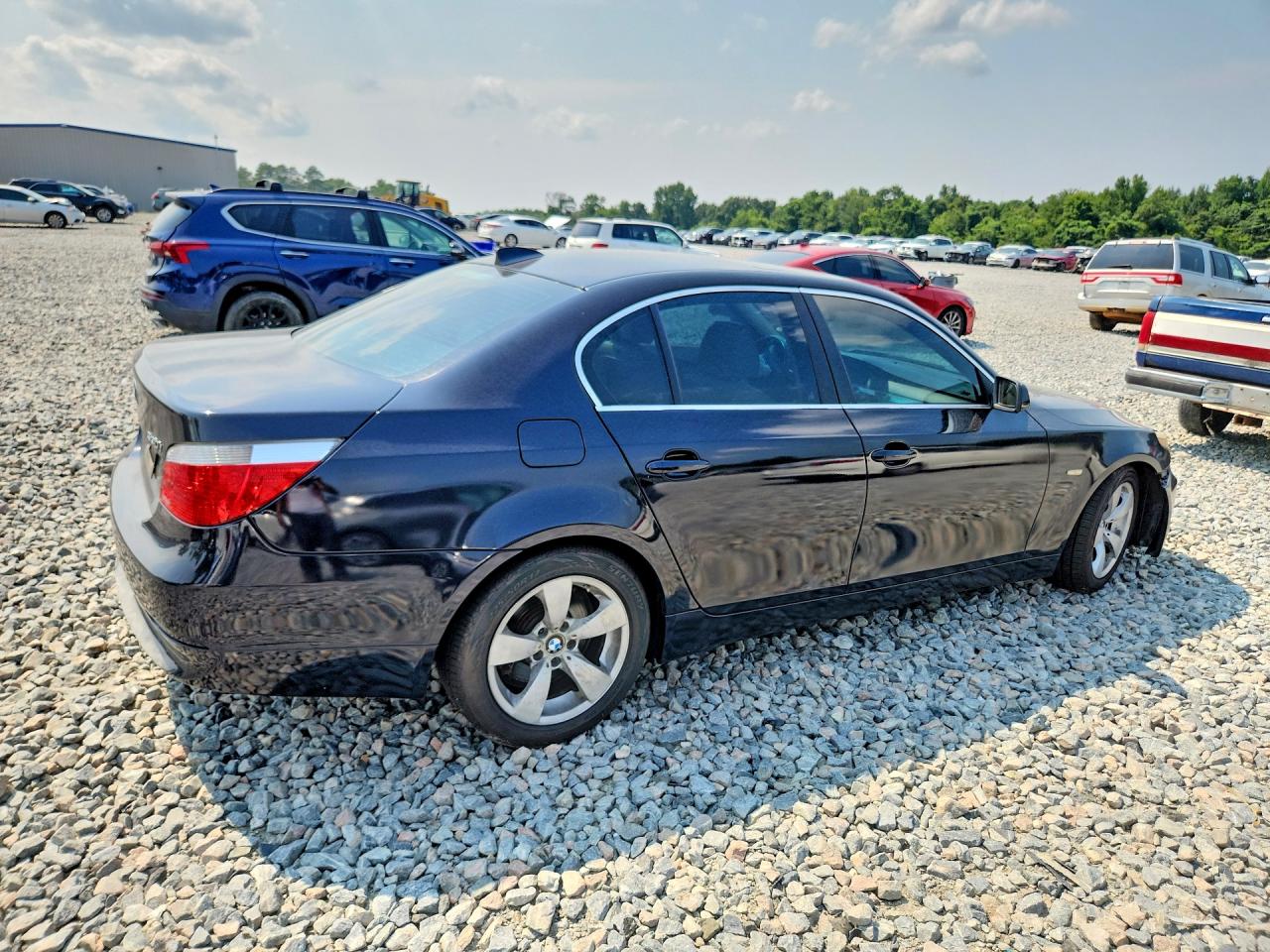 2007 Bmw 530 I Blue vin: WBANE73507CM50891