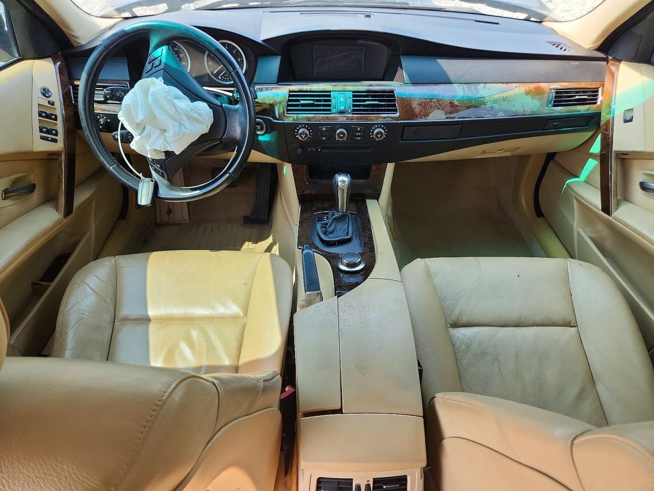 2007 Bmw 530 I Blue vin: WBANE73507CM50891