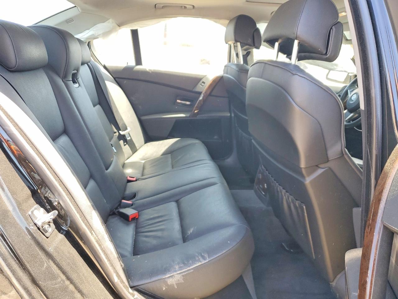 2007 Bmw 530 I Черный vin: WBANE73507CM53130