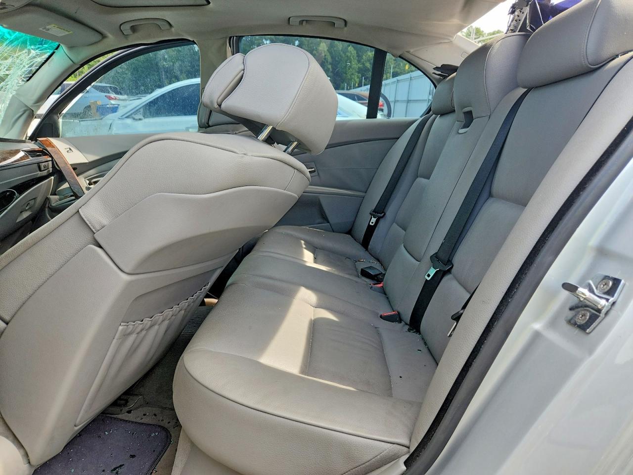 2007 Bmw 530 I Silver vin: WBANE73507CM55203