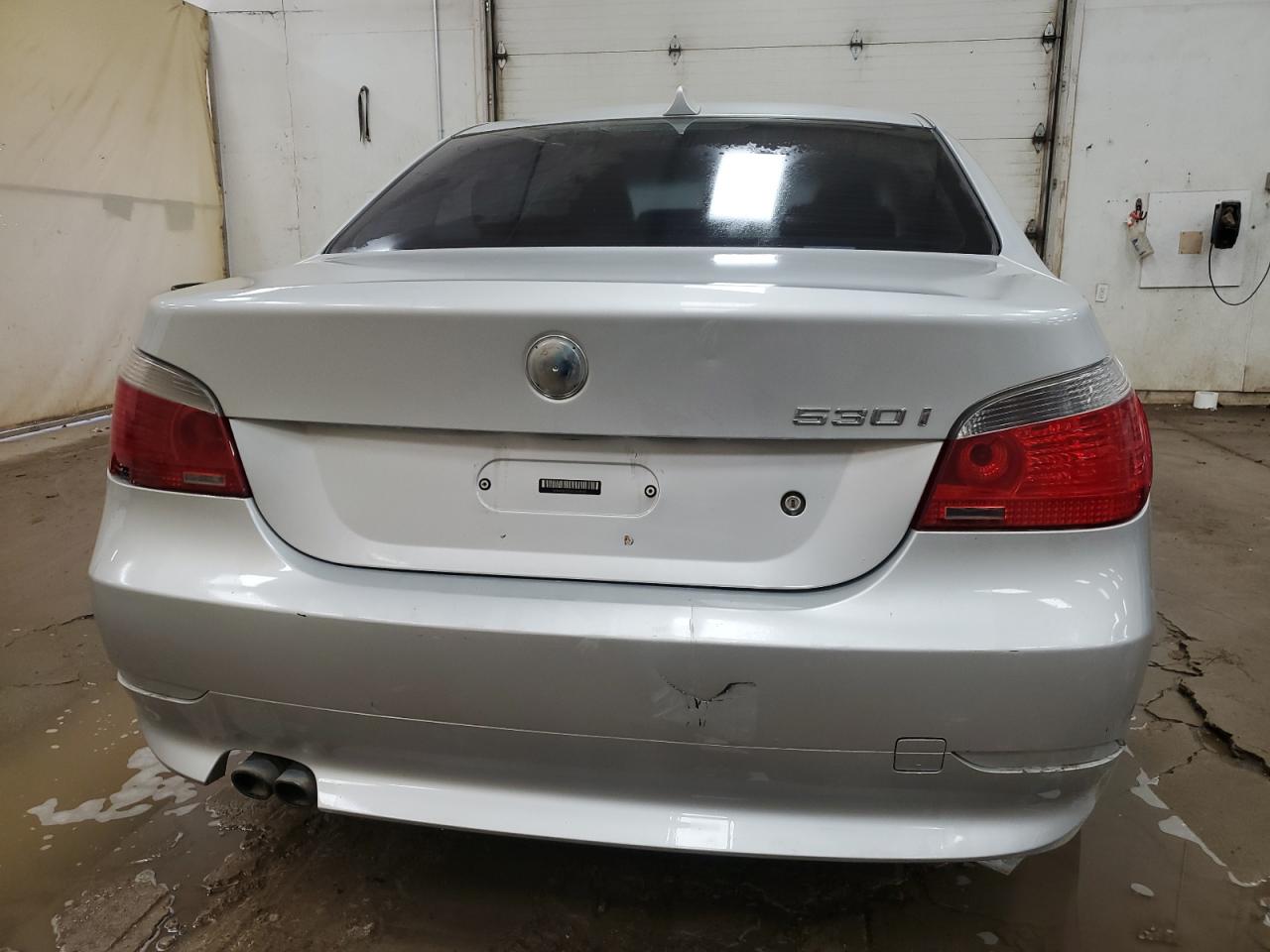 2006 Bmw 530 I Silver vin: WBANE73516CM38781