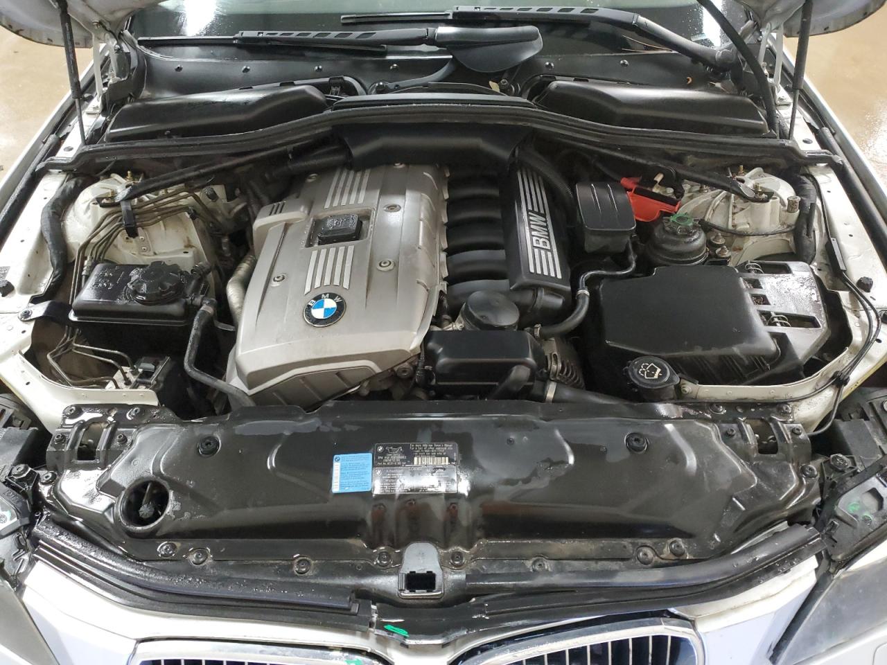 2006 Bmw 530 I Silver vin: WBANE73516CM38781
