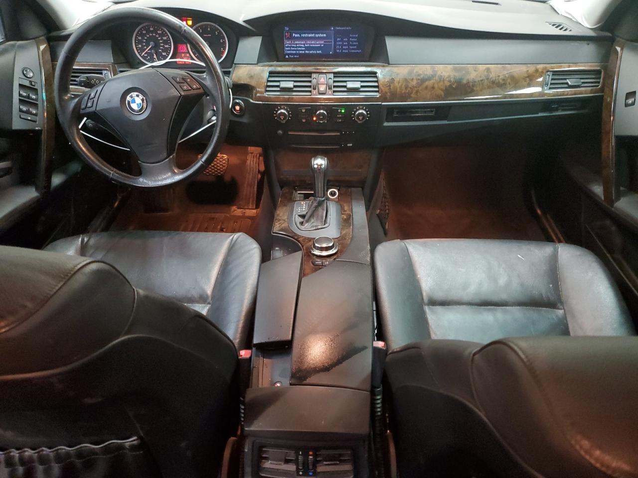 2006 Bmw 530 I Silver vin: WBANE73516CM38781
