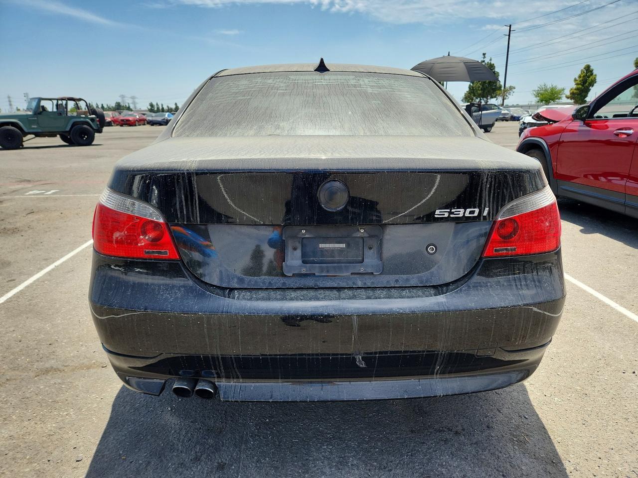 2006 Bmw 530 I Black vin: WBANE73526CM33380