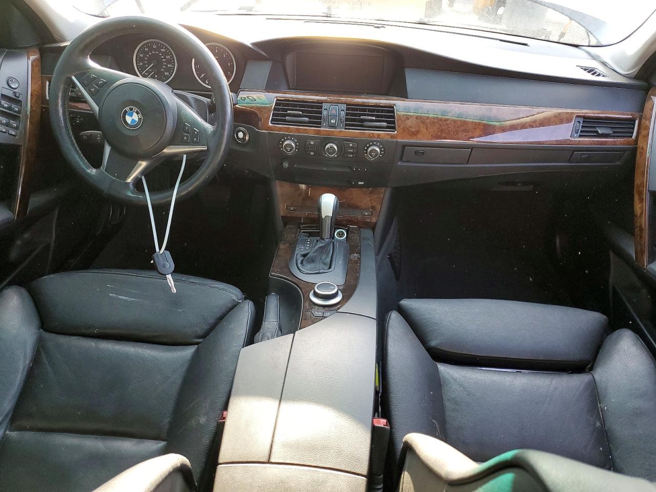 2007 Bmw 530 I Black vin: WBANE73527CM53694