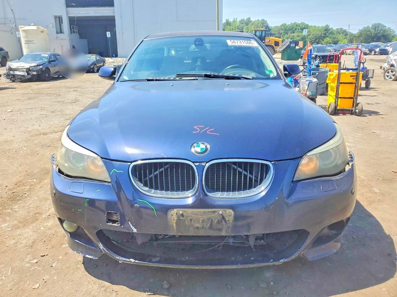 2006 Bmw 530 I Black vin: WBANE73536CM36790