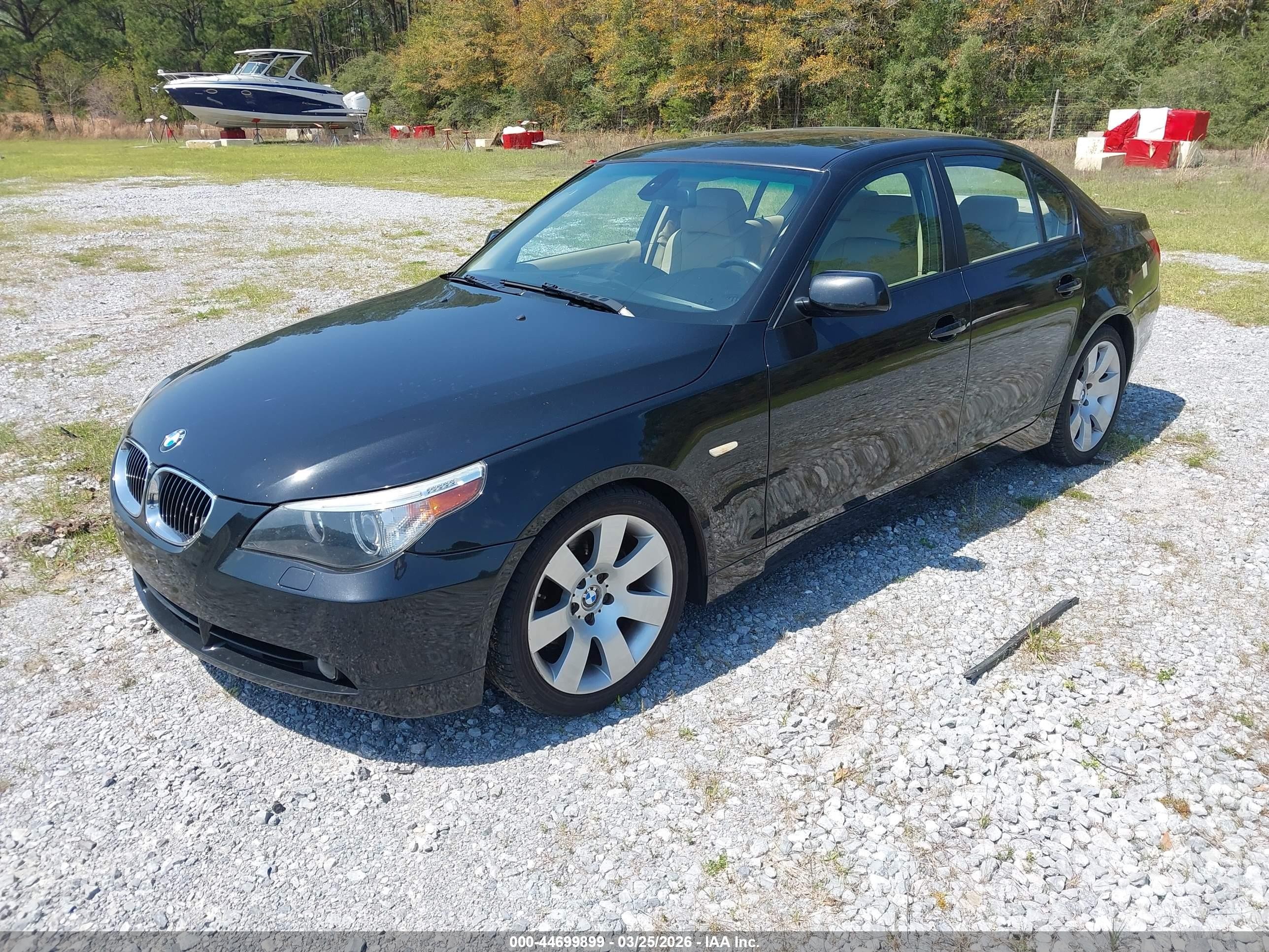 2007 Bmw 530i   Black vin: WBANE73537CM58614