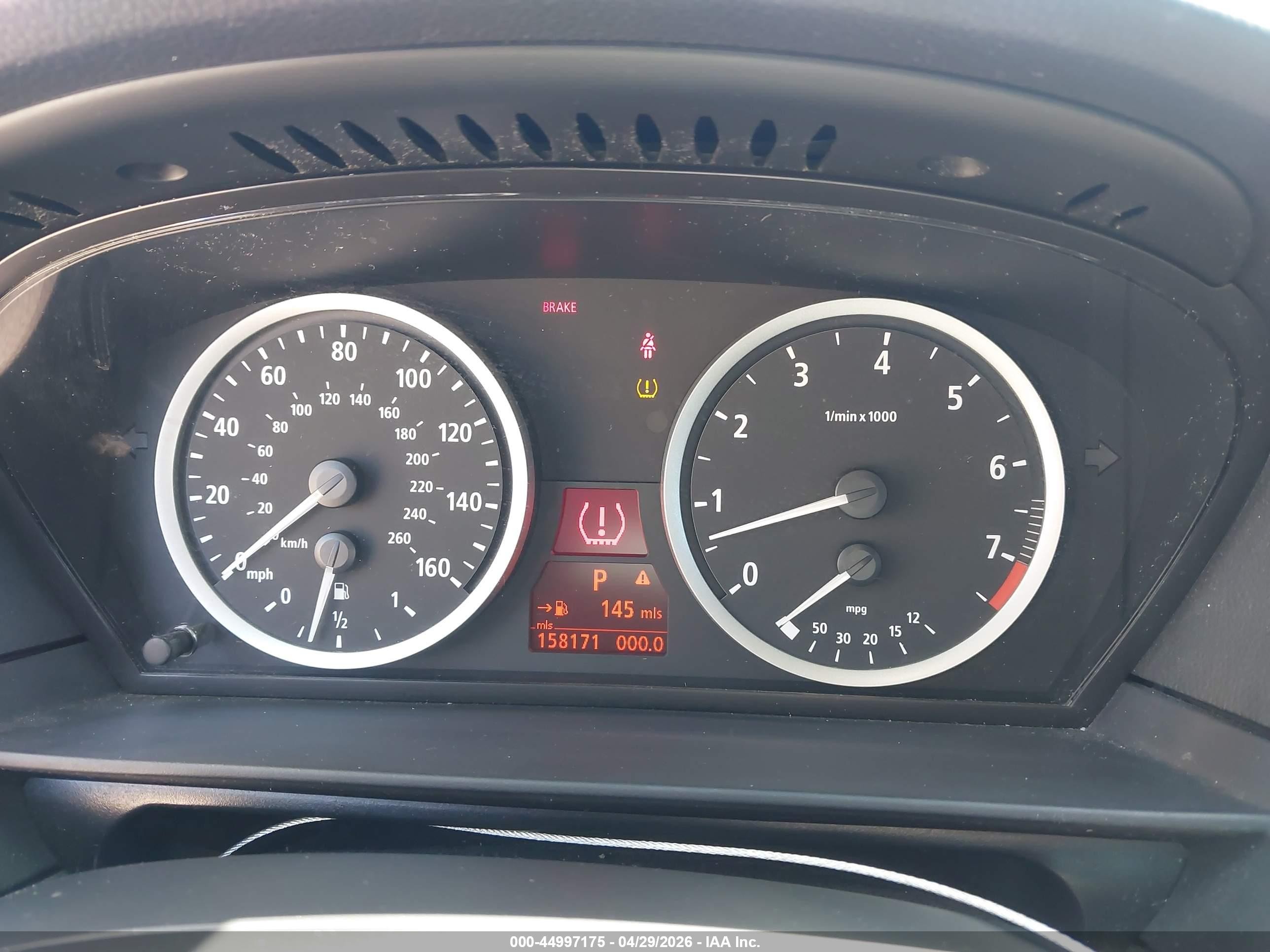 2007 Bmw 530i   Silver vin: WBANE73547CM46584
