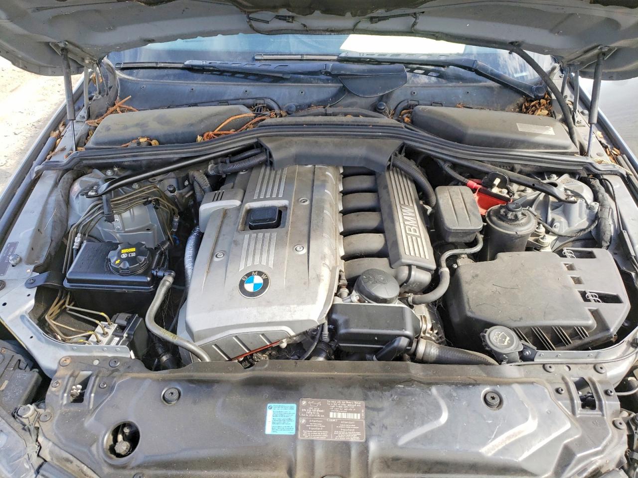 2007 Bmw 530 I Серый vin: WBANE73547CM53194