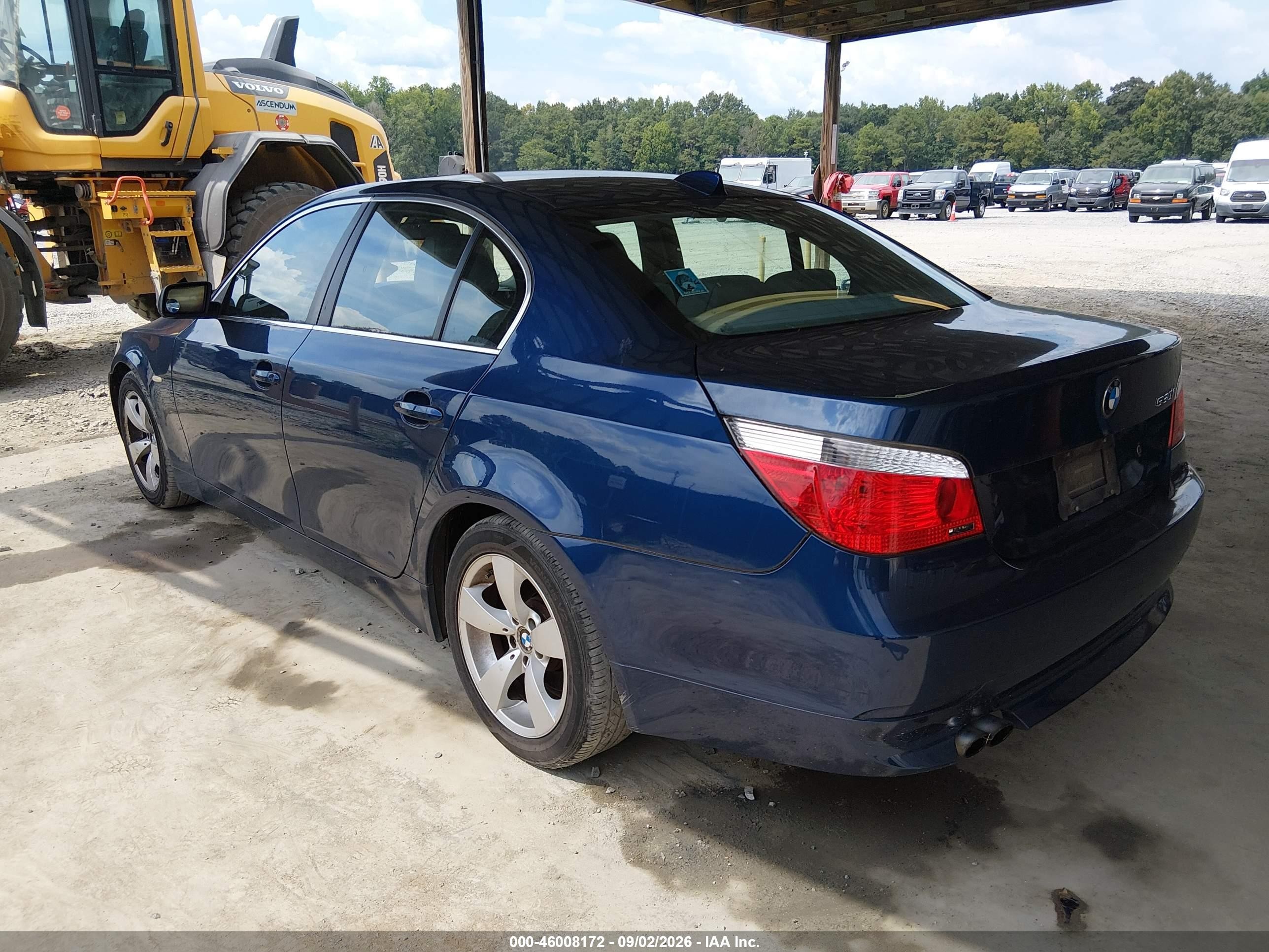 2007 Bmw 530i   Blue vin: WBANE73547CM57858