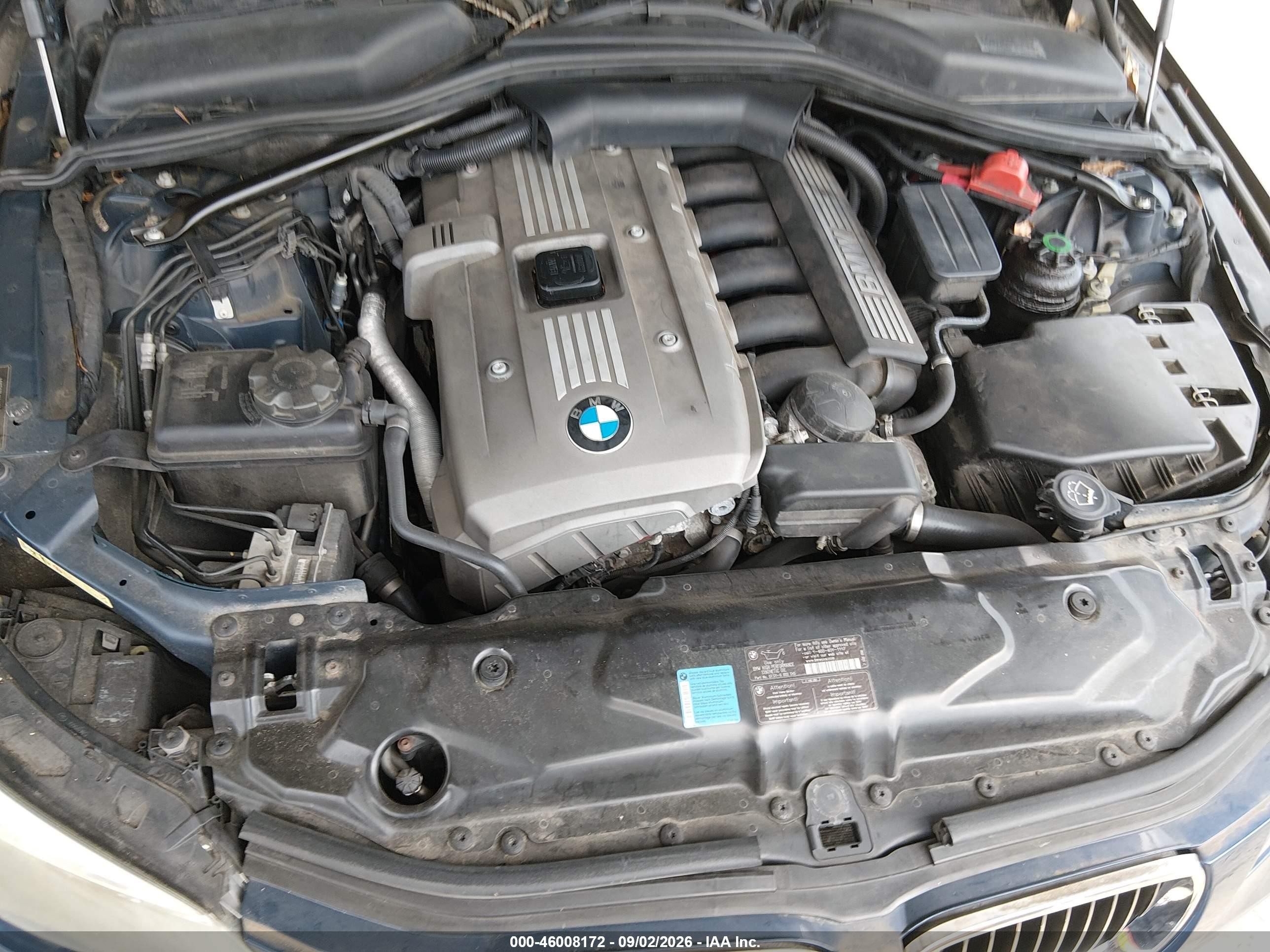 2007 Bmw 530i   Blue vin: WBANE73547CM57858