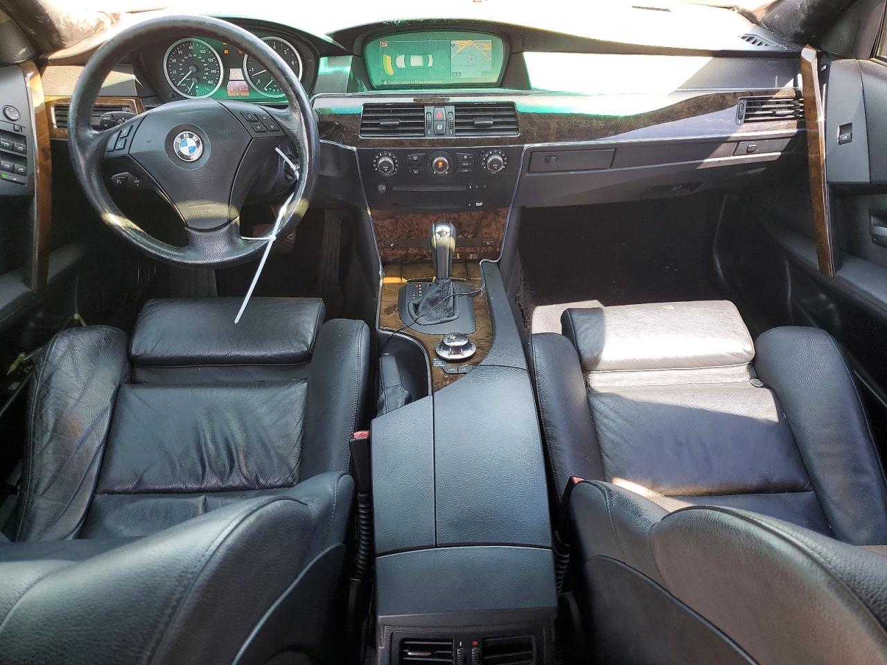 2006 Bmw 530 I Черный vin: WBANE73556CM32532
