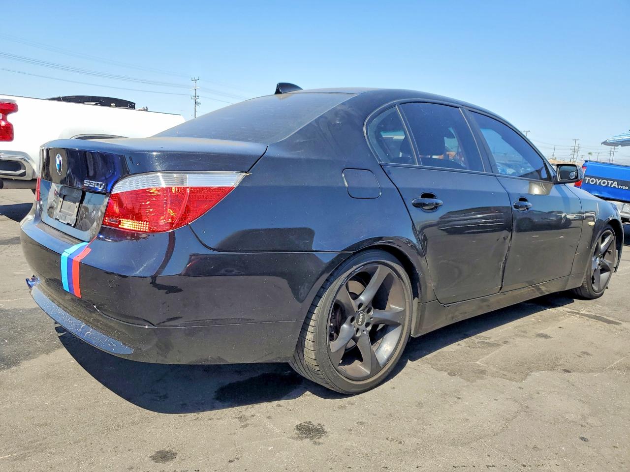 2006 Bmw 530 I Черный vin: WBANE73556CM32532