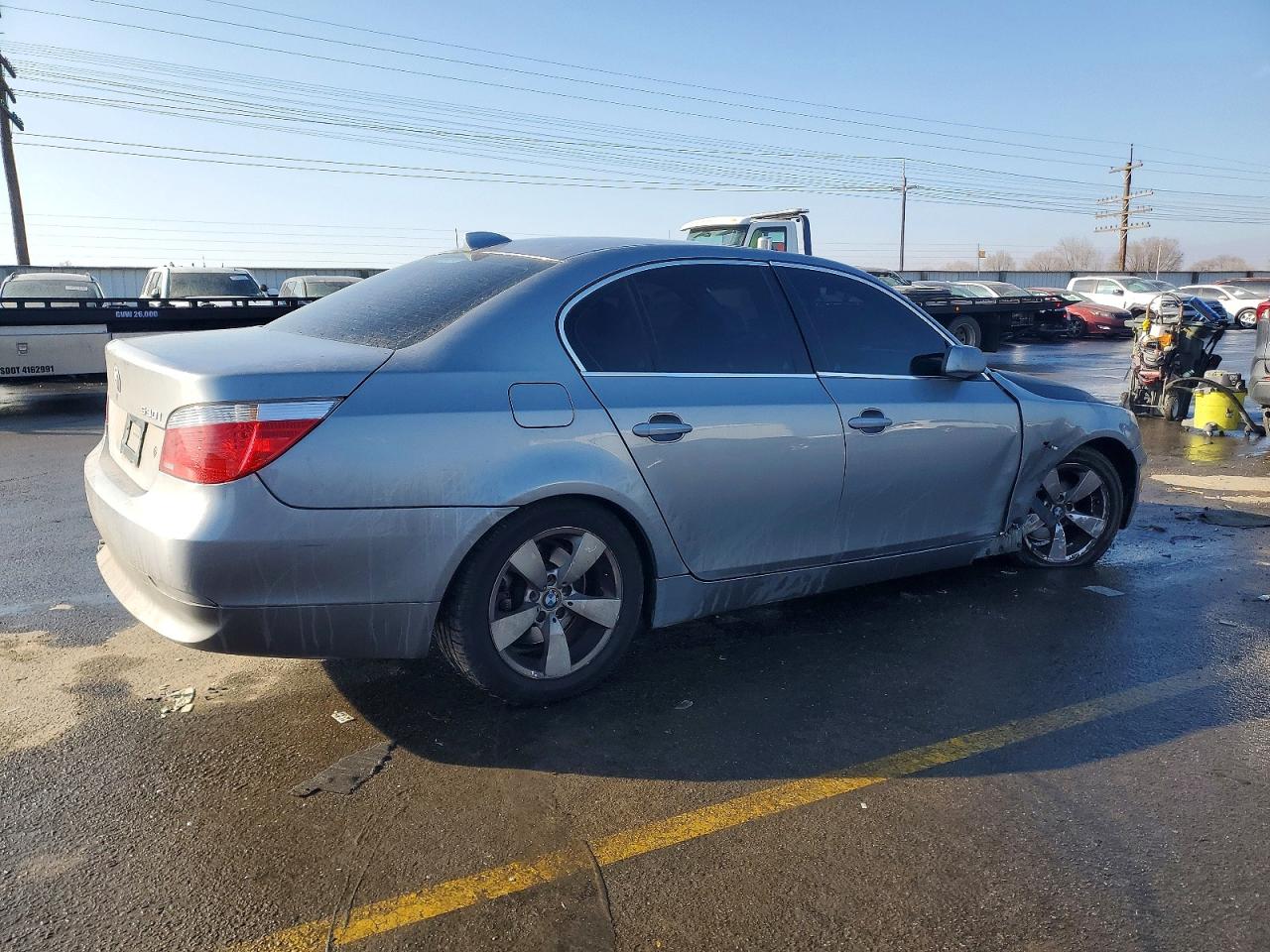 2006 Bmw 530 I Серебряный vin: WBANE73556CM35253