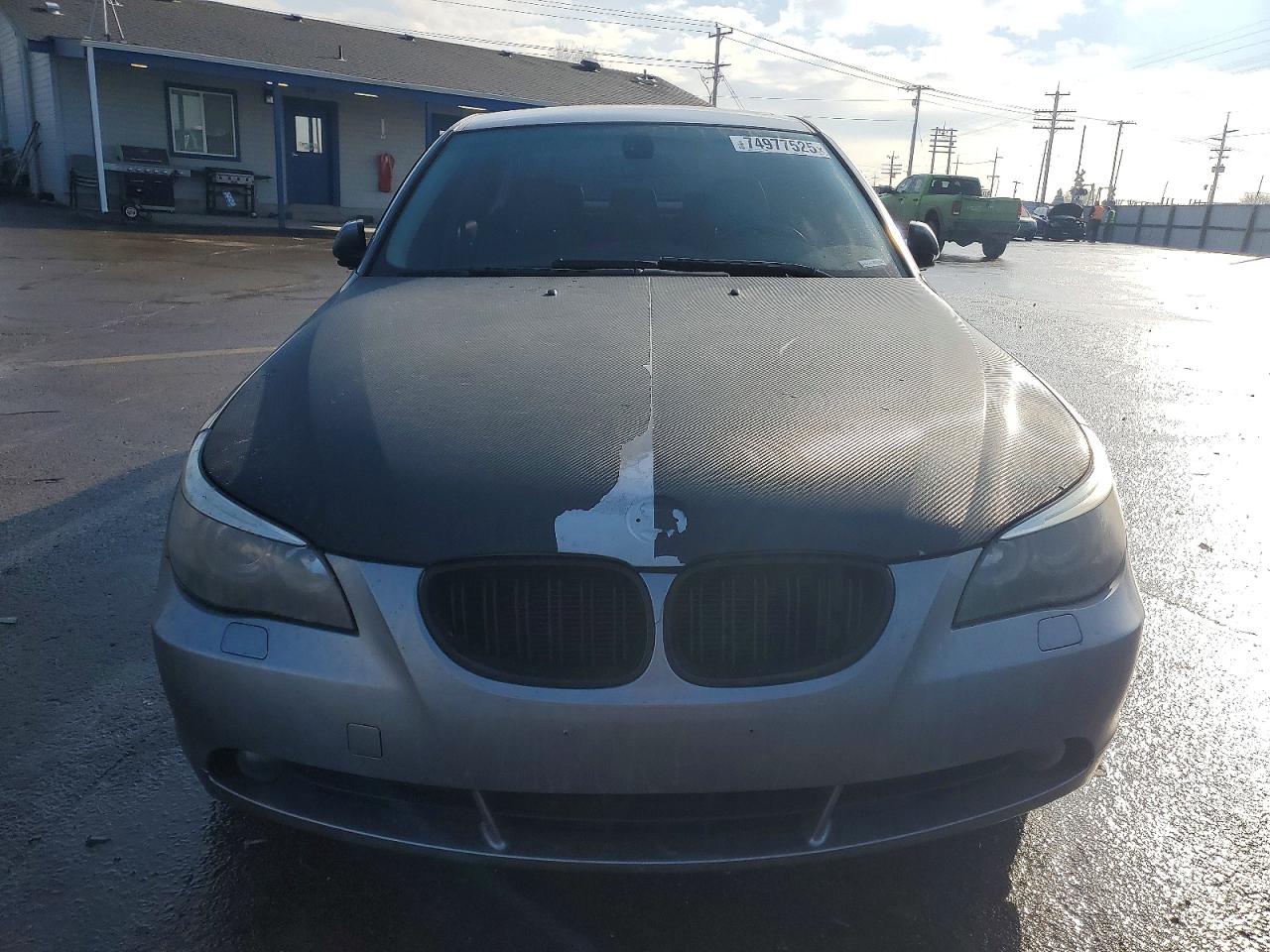 2006 Bmw 530 I Серебряный vin: WBANE73556CM35253