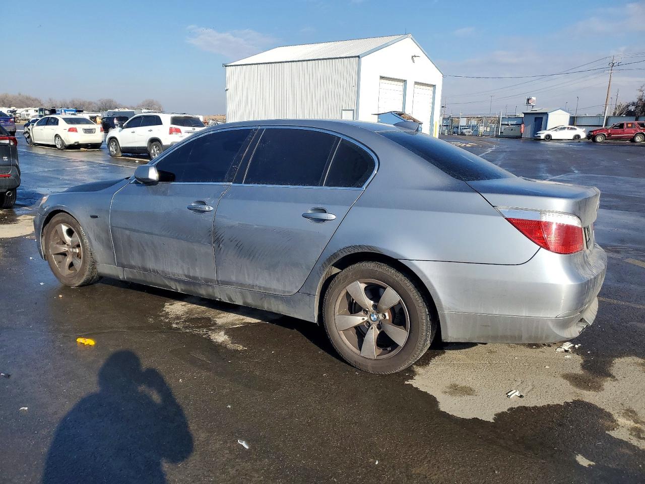 2006 Bmw 530 I Серебряный vin: WBANE73556CM35253