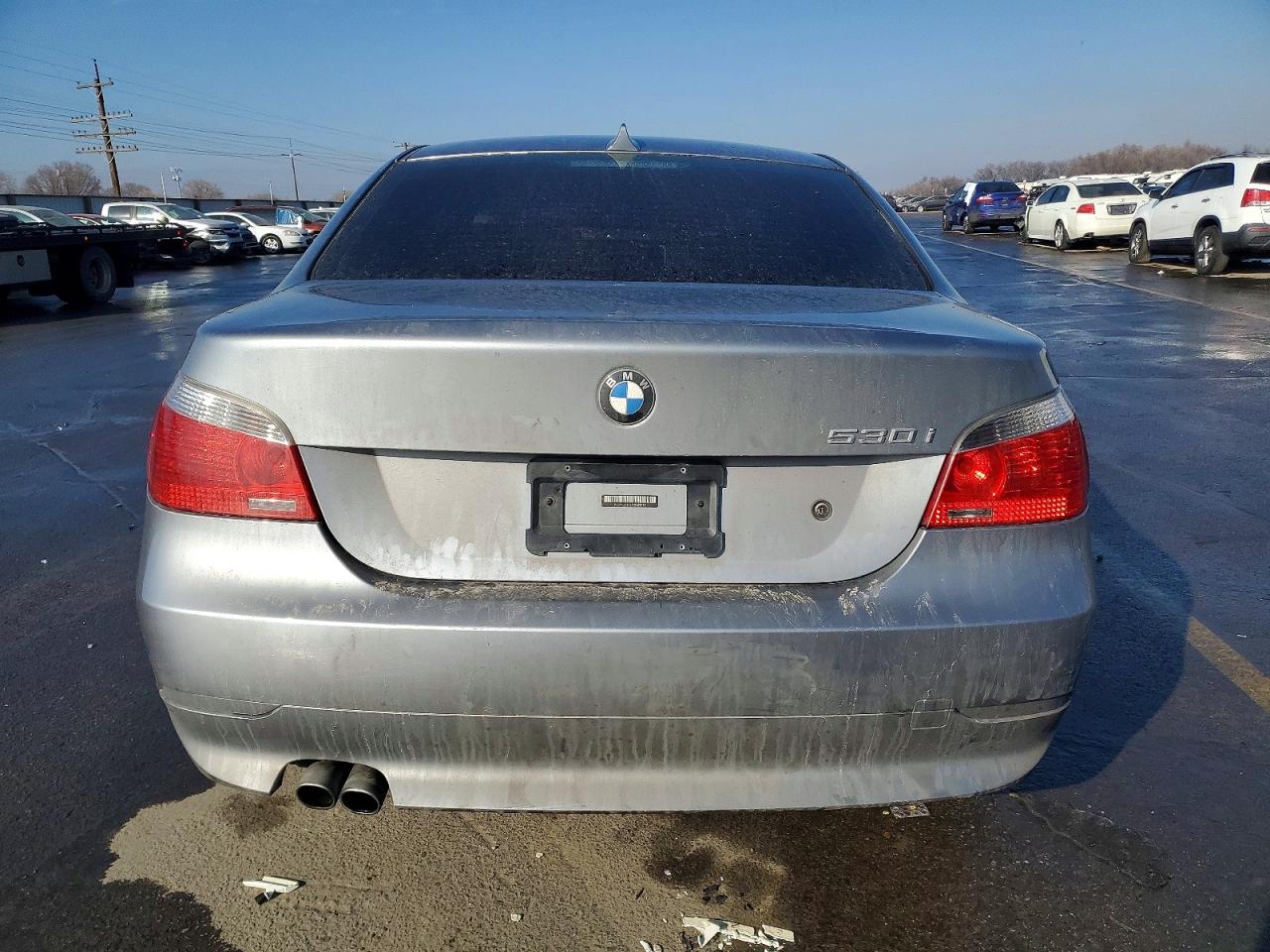 2006 Bmw 530 I Серебряный vin: WBANE73556CM35253