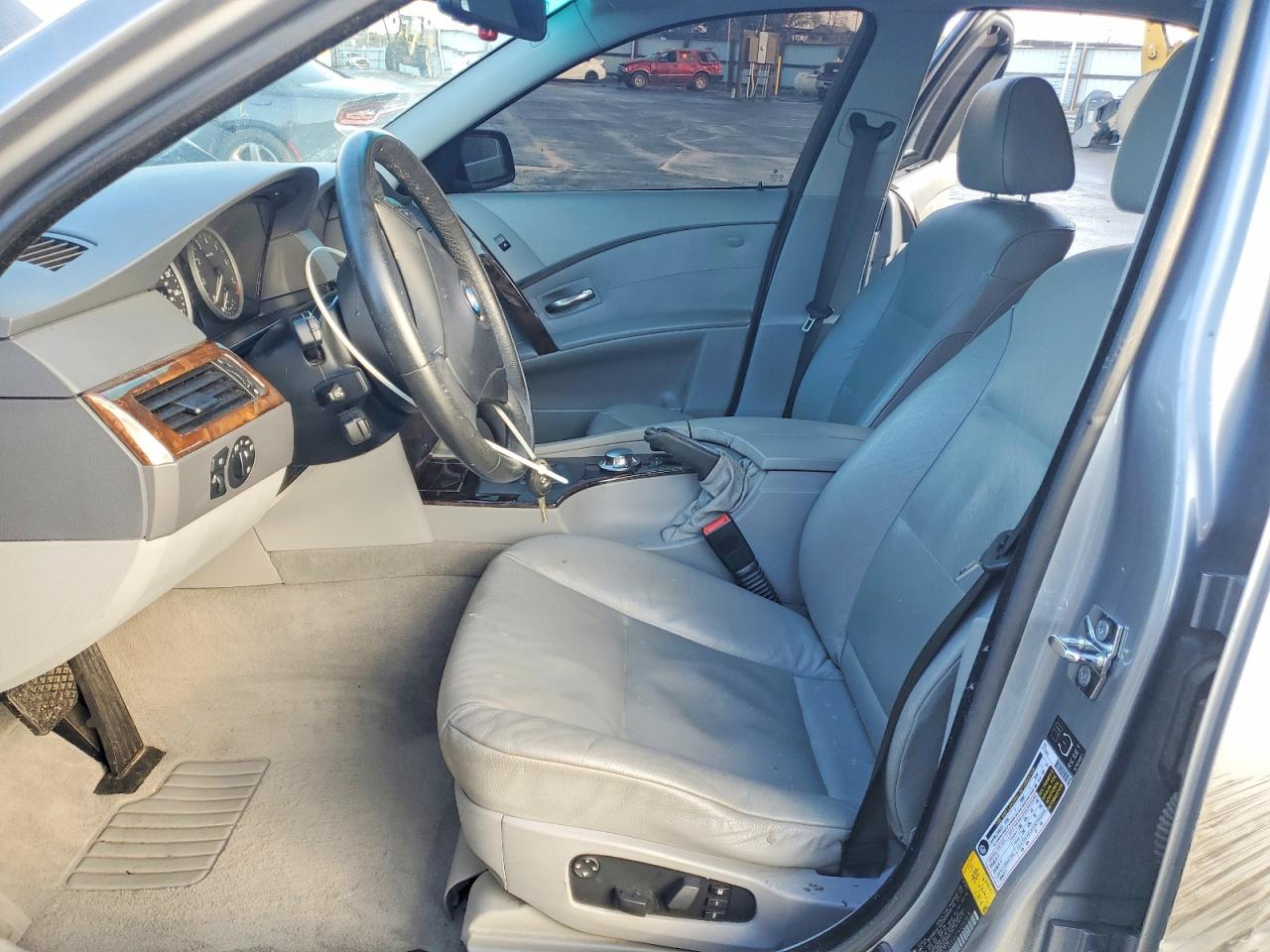 2006 Bmw 530 I Серебряный vin: WBANE73556CM35253