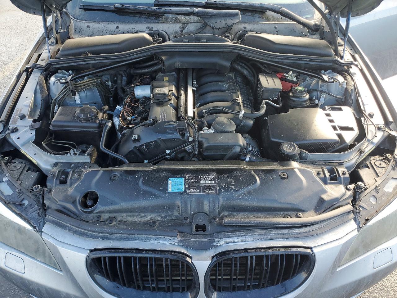2006 Bmw 530 I Серебряный vin: WBANE73556CM35253