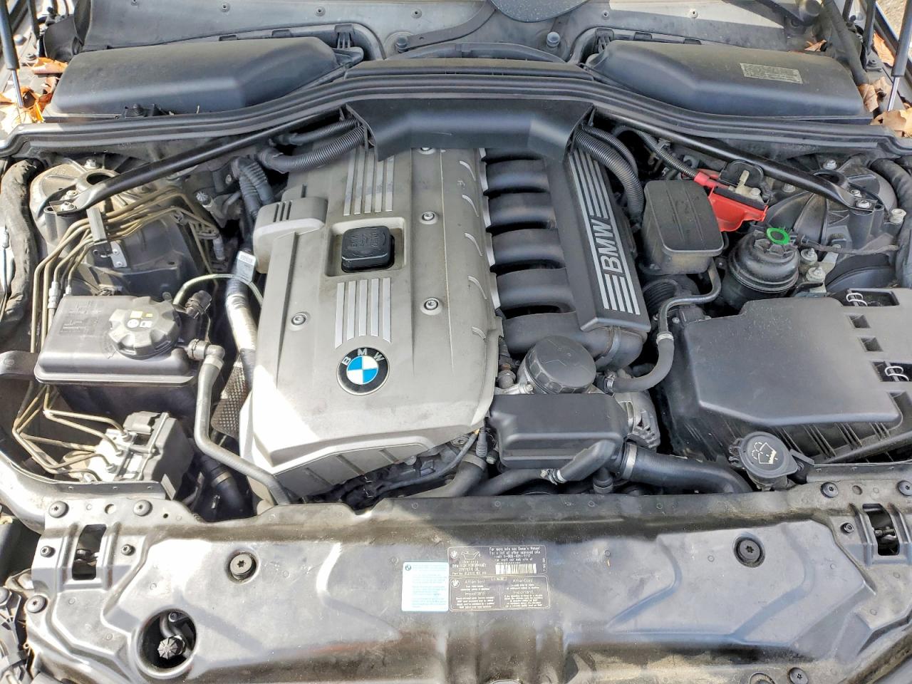 2007 Bmw 530 I Черный vin: WBANE73557CM47307