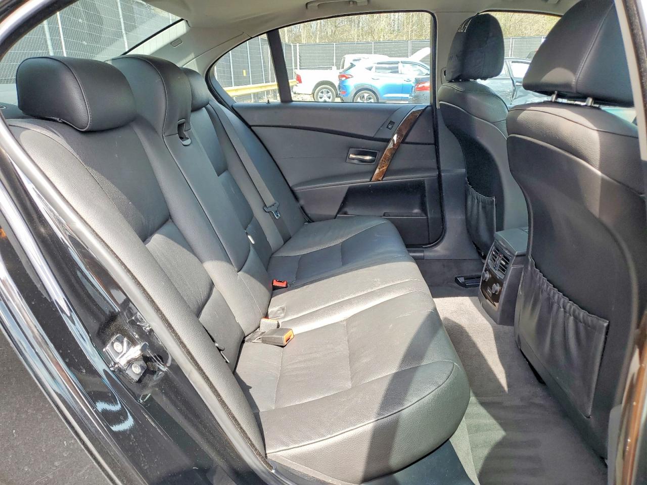 2007 Bmw 530 I Черный vin: WBANE73557CM47307