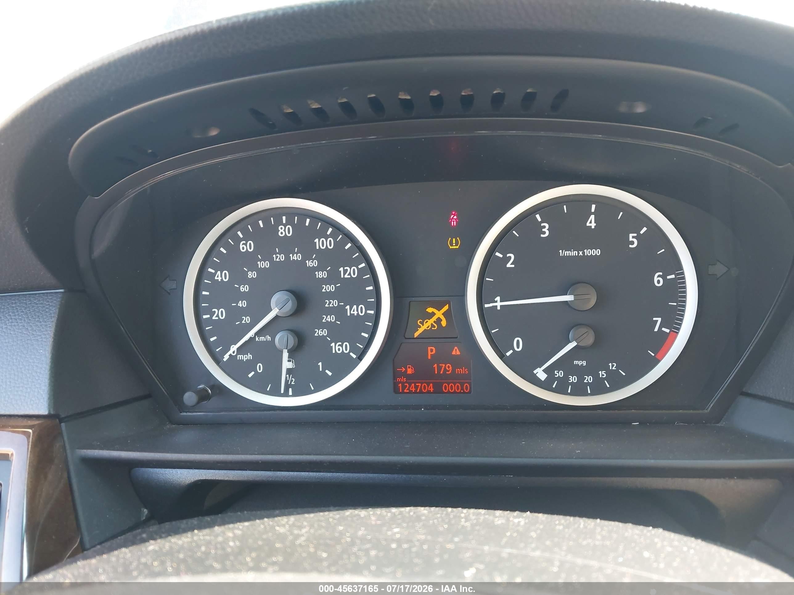 2007 Bmw 530i   Green vin: WBANE73557CM50269