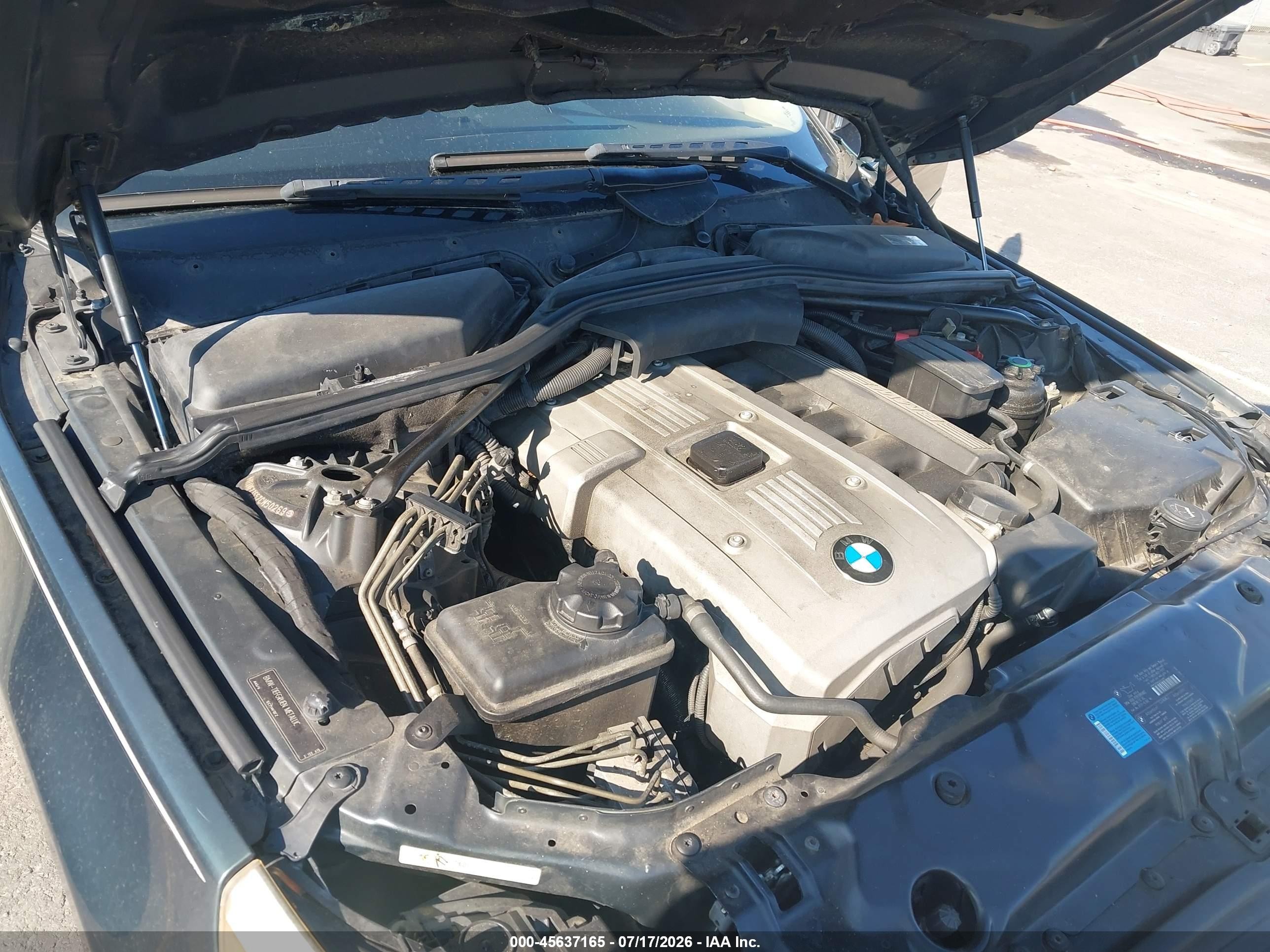 2007 Bmw 530i   Green vin: WBANE73557CM50269