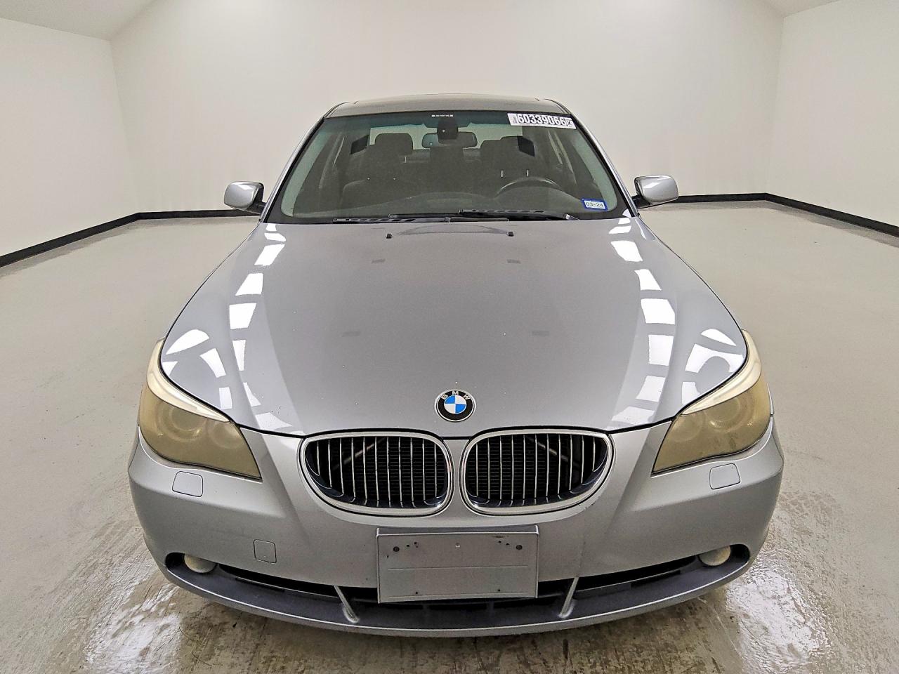 2007 Bmw 530 I Silver vin: WBANE73557CM57500