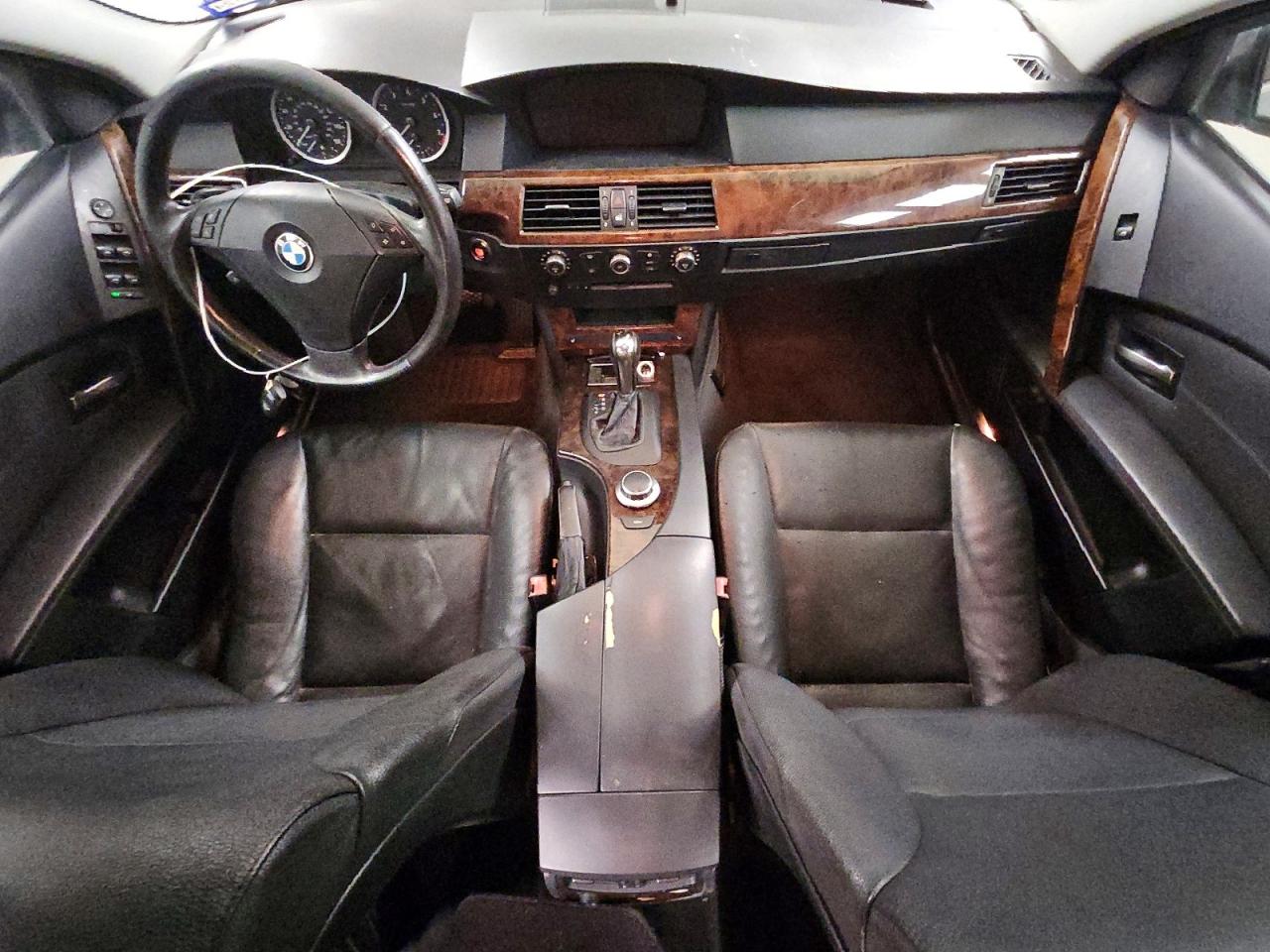 2007 Bmw 530 I Silver vin: WBANE73557CM57500