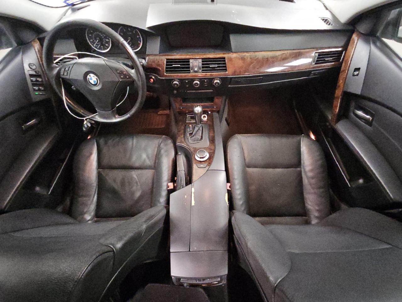 2007 Bmw 530 I Silver vin: WBANE73557CM57500 Damage: Console Cover, Torn, 5 To 6 Inches