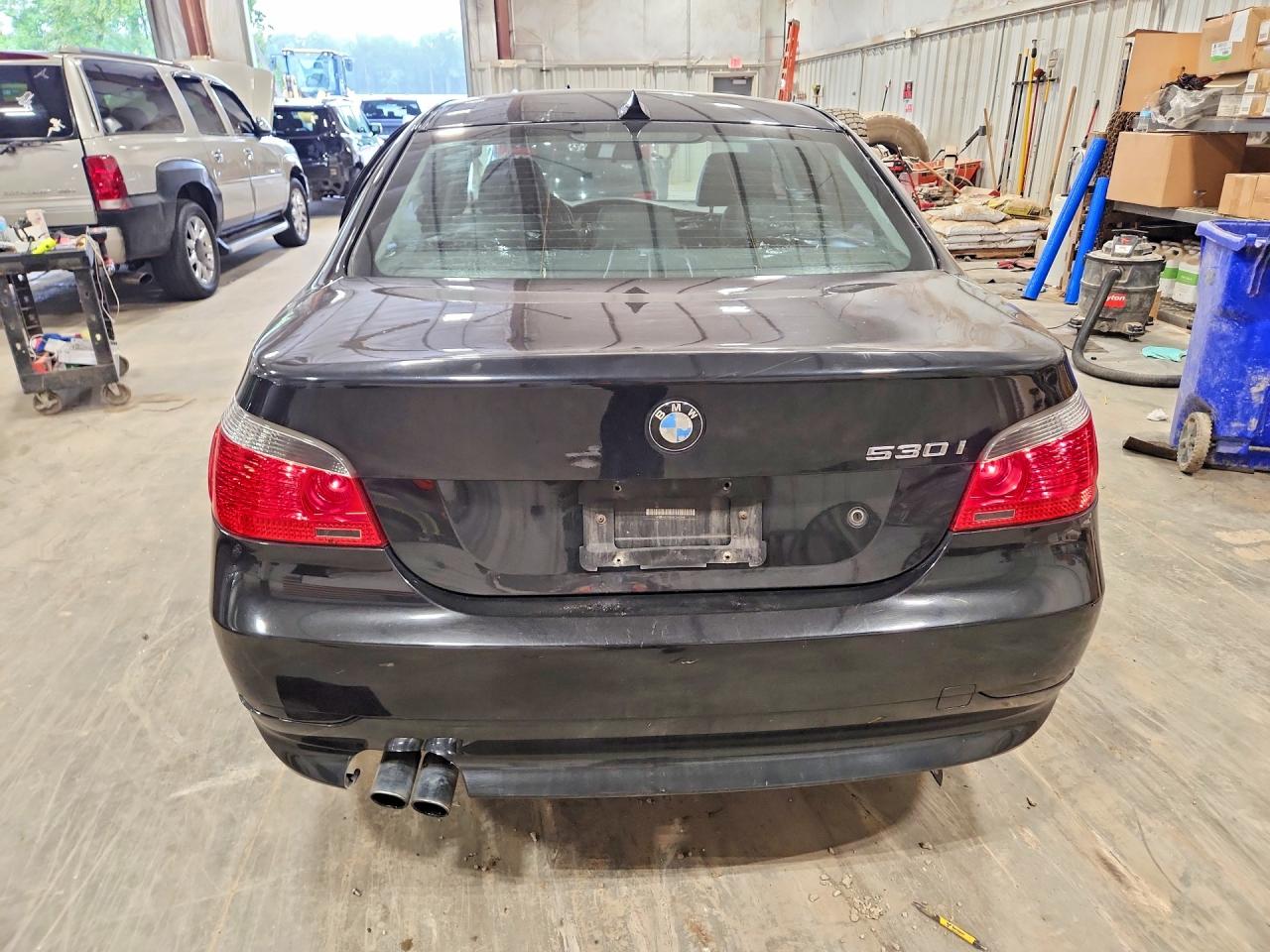 2006 Bmw 530 I Черный vin: WBANE73566CM32118