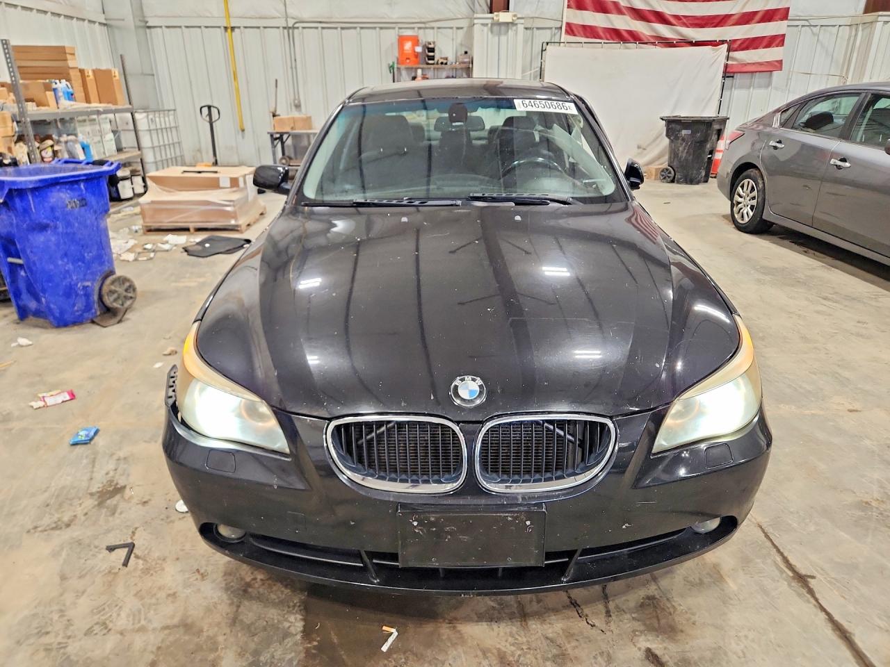 2006 Bmw 530 I Черный vin: WBANE73566CM32118