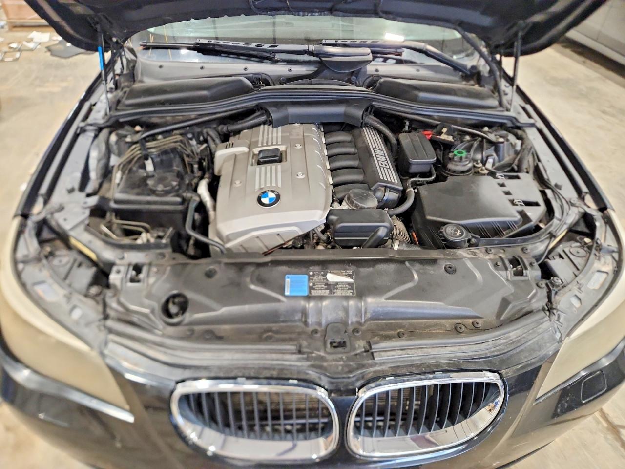 2006 Bmw 530 I Черный vin: WBANE73566CM32118