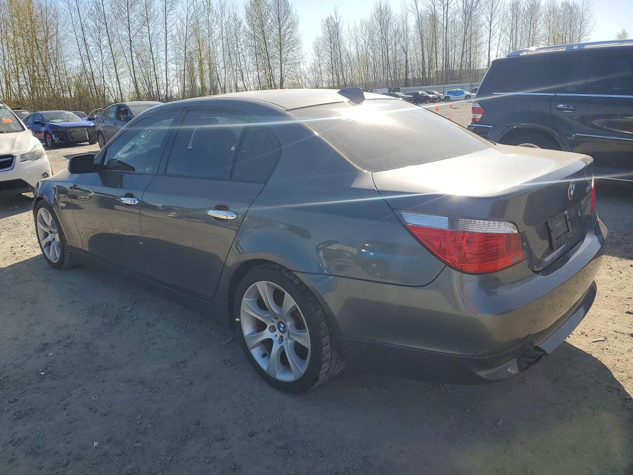 2007 Bmw 530 I Gray vin: WBANE73567CM53360