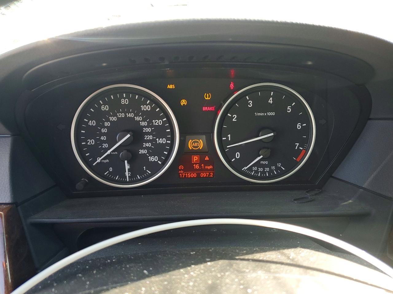 2007 Bmw 530 I Gray vin: WBANE73567CM53360